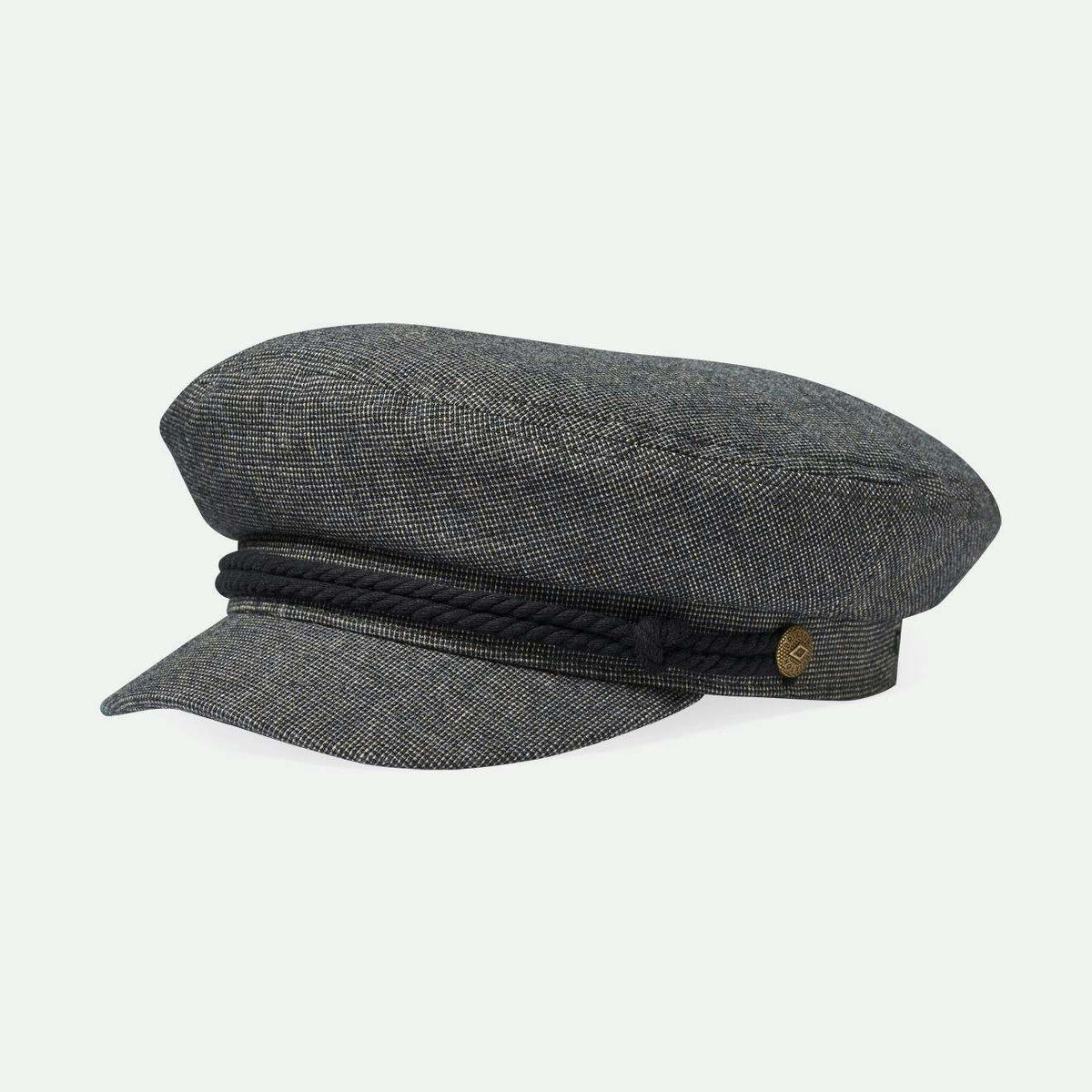 Unisex Fiddler Fisherman Cap in Mixed Tweed – Brixton Europe