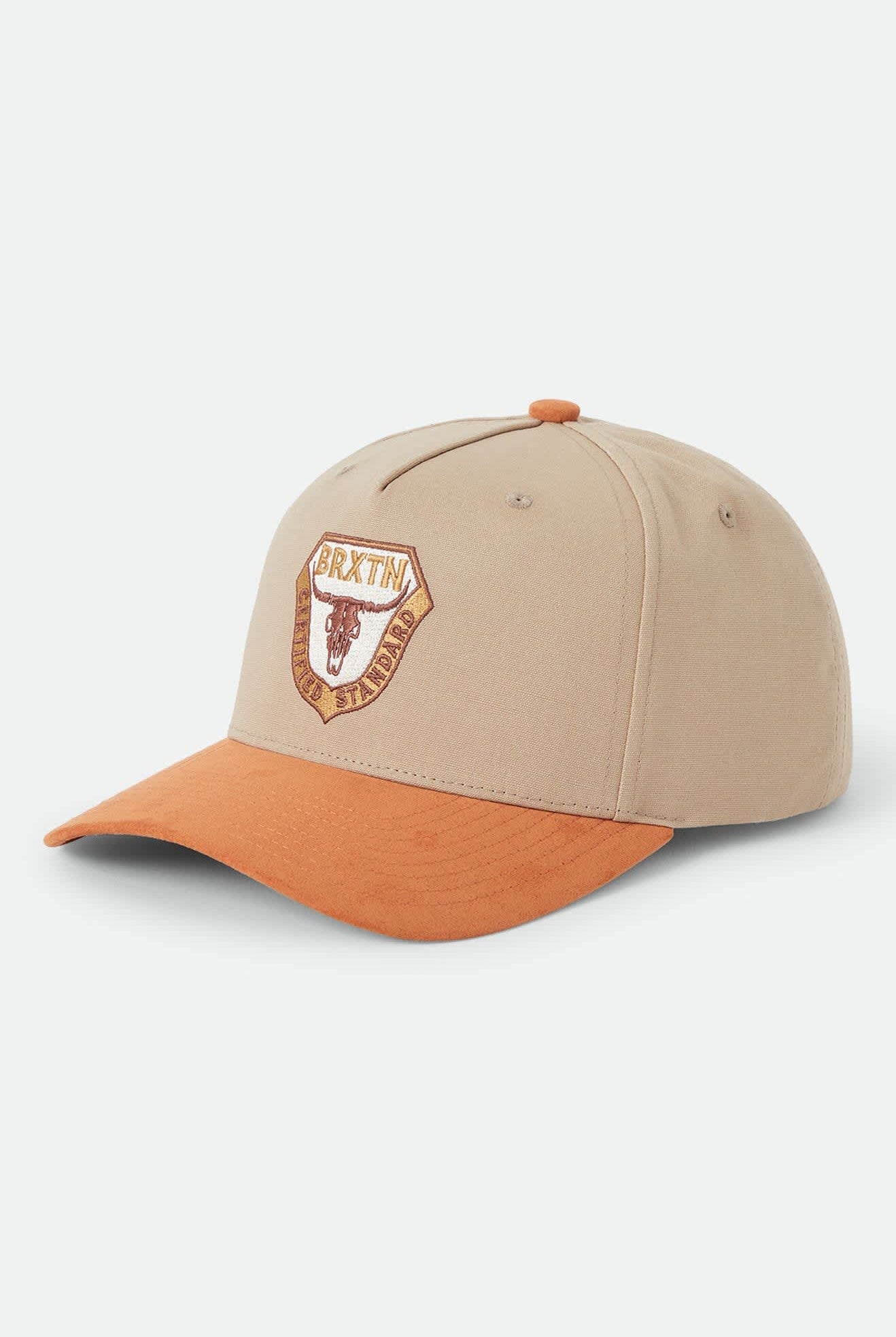 Unisex Fraser Snapback in the color Olive Stone - Front Product View