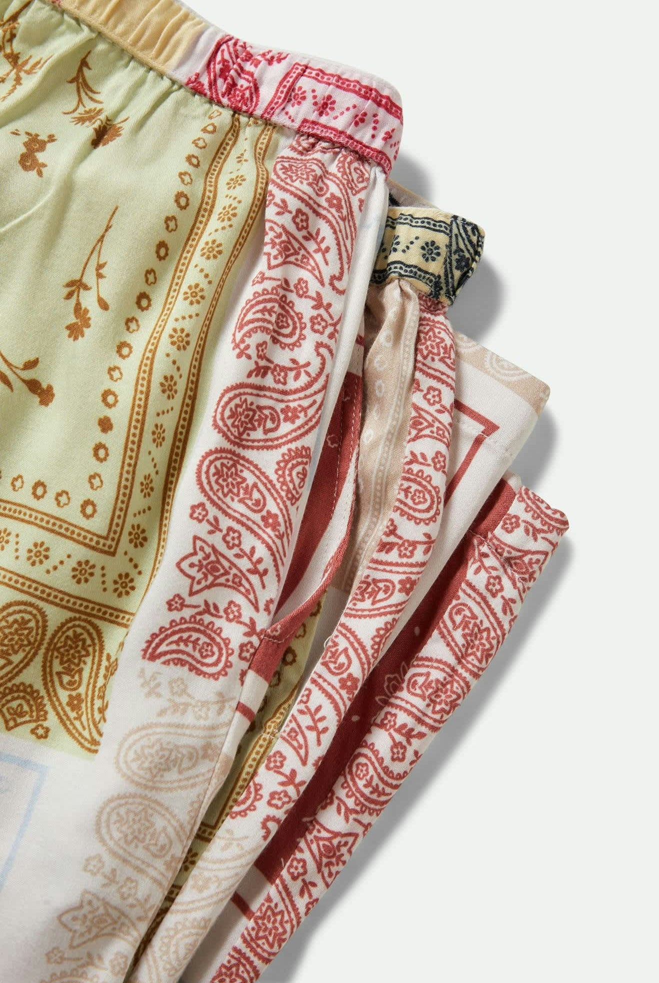 Women's Silky Hudson Lounge Pant in the color Multi Color Bandana - Additional Laydown image