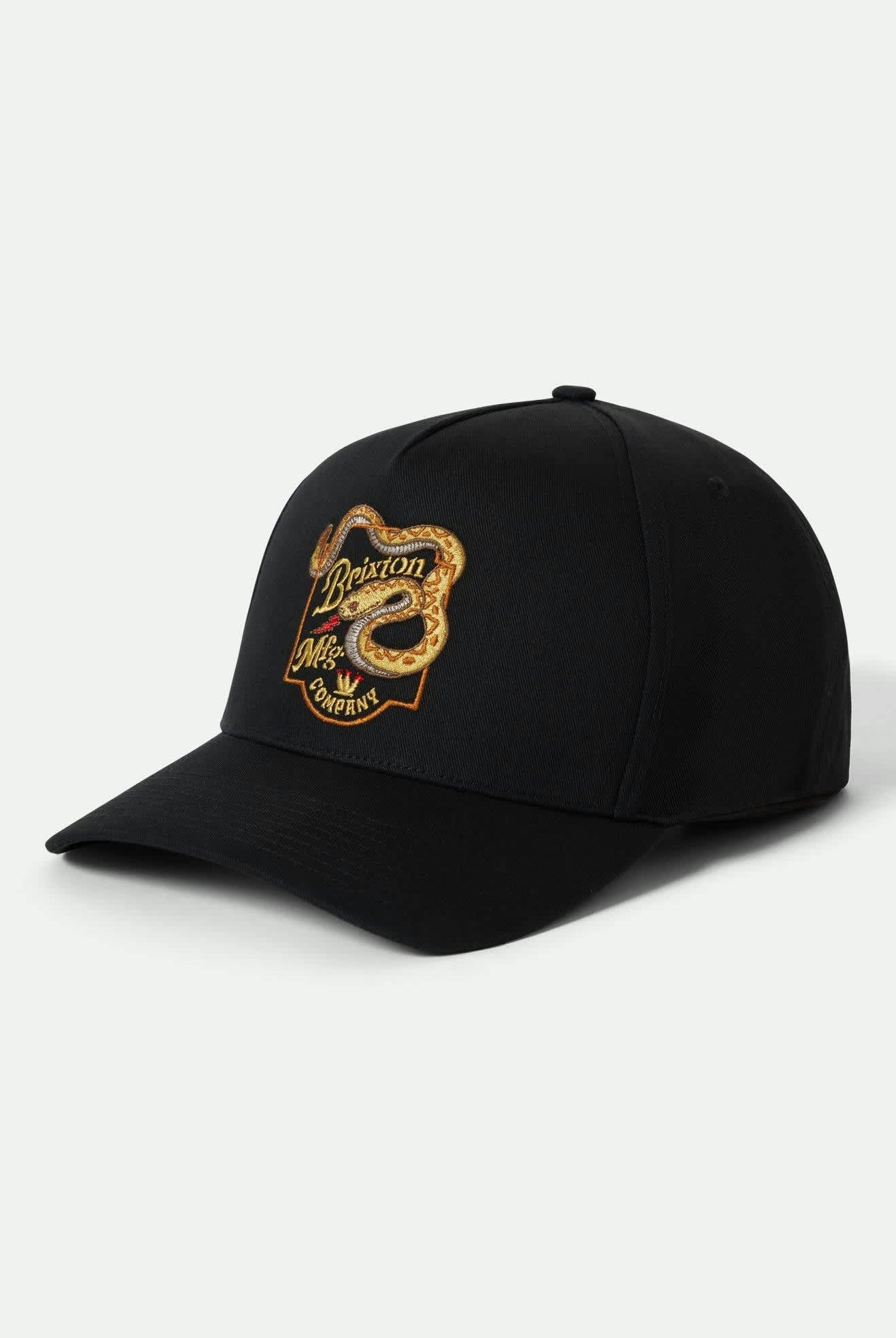 Unisex Rothwell Netplus Snapback in the color Black - Front Product View