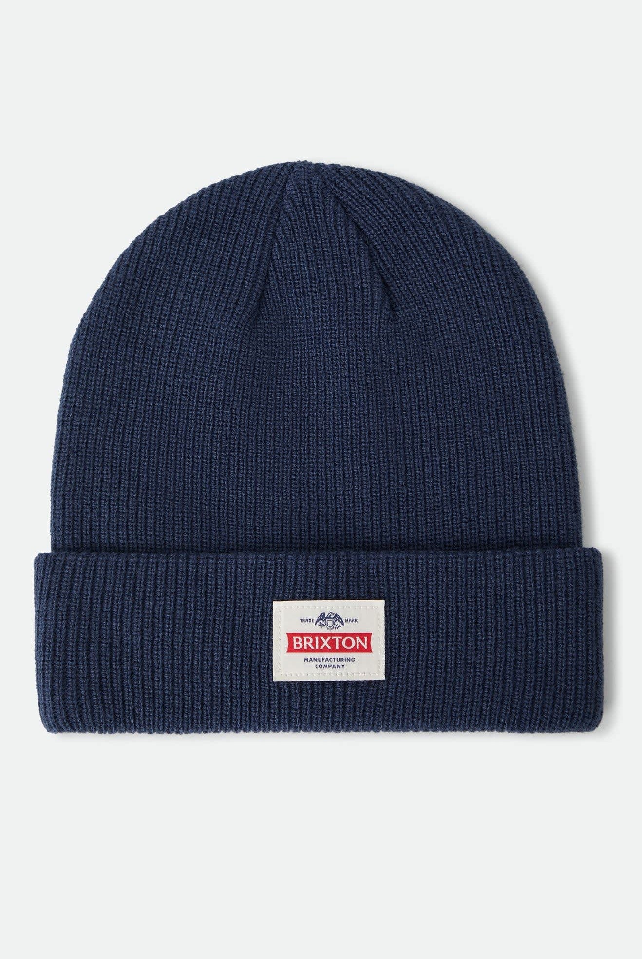 Unisex Trademark Beanie in the color Navy - Front Product View