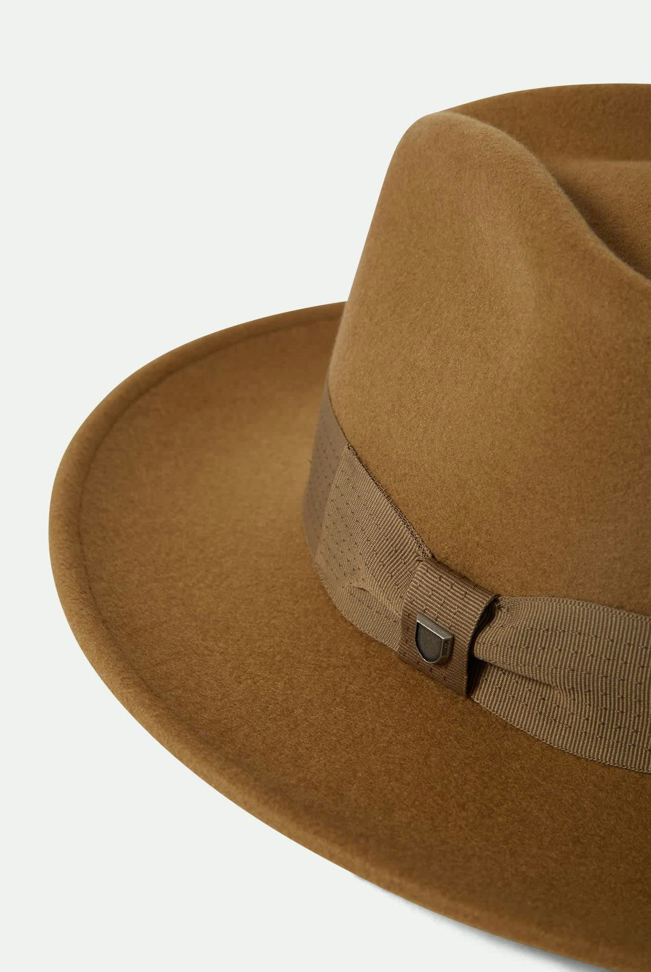 Unisex Swindle Convertabrim Fedora in the color Antique Bronze - Additional Laydown image