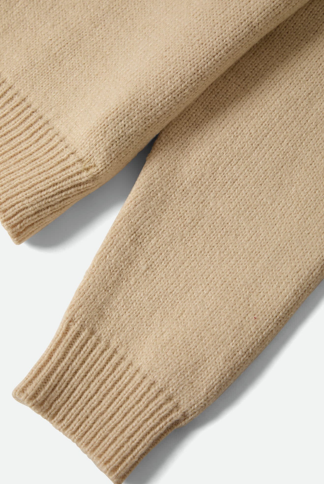 Women's Brixton Ranching Club Crew Sweater in the color Whitecap - Additional Laydown image