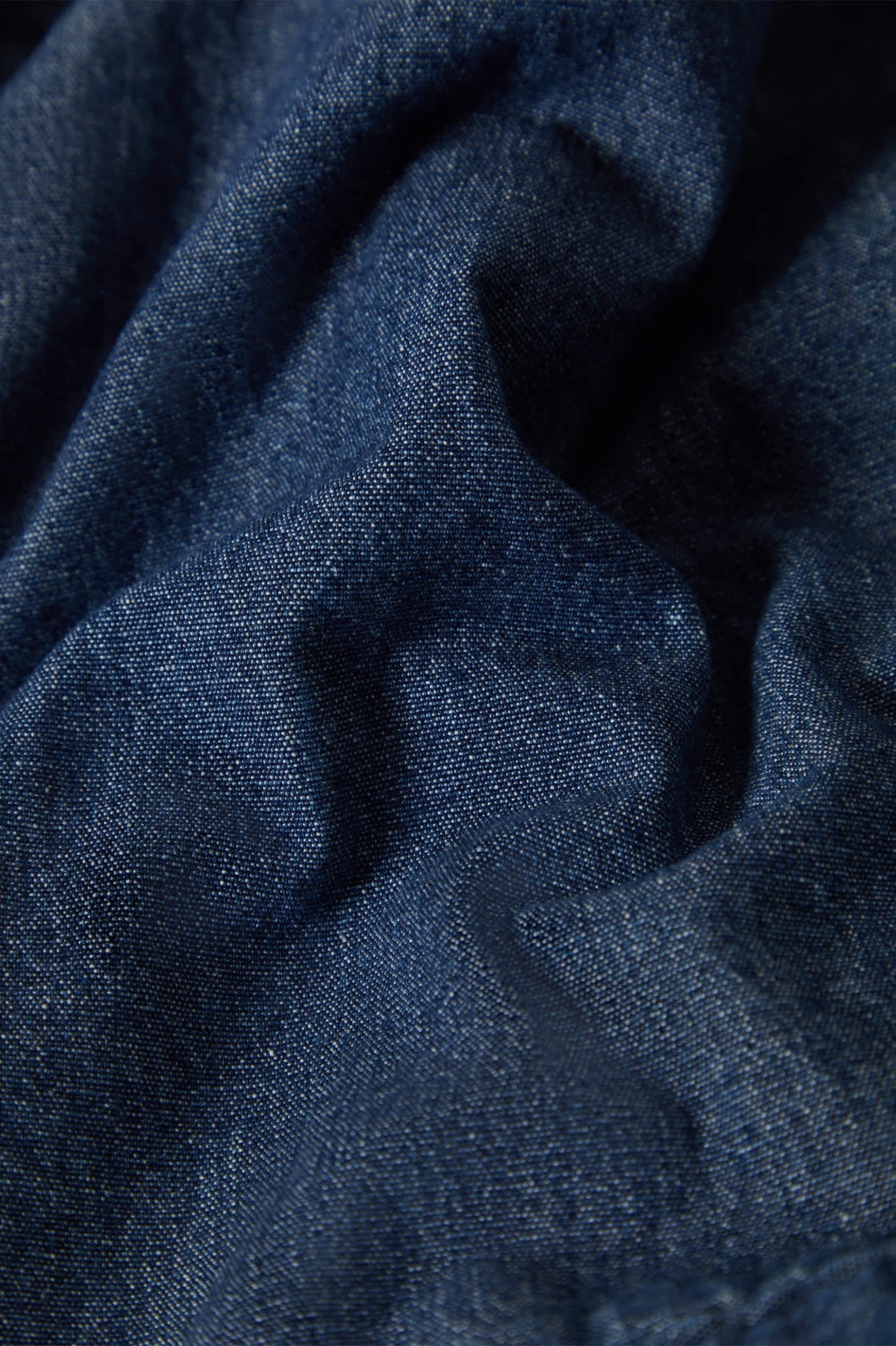 Men's Altered Threads Chore Coat in the color Medium Wash Denim - Additional Laydown image