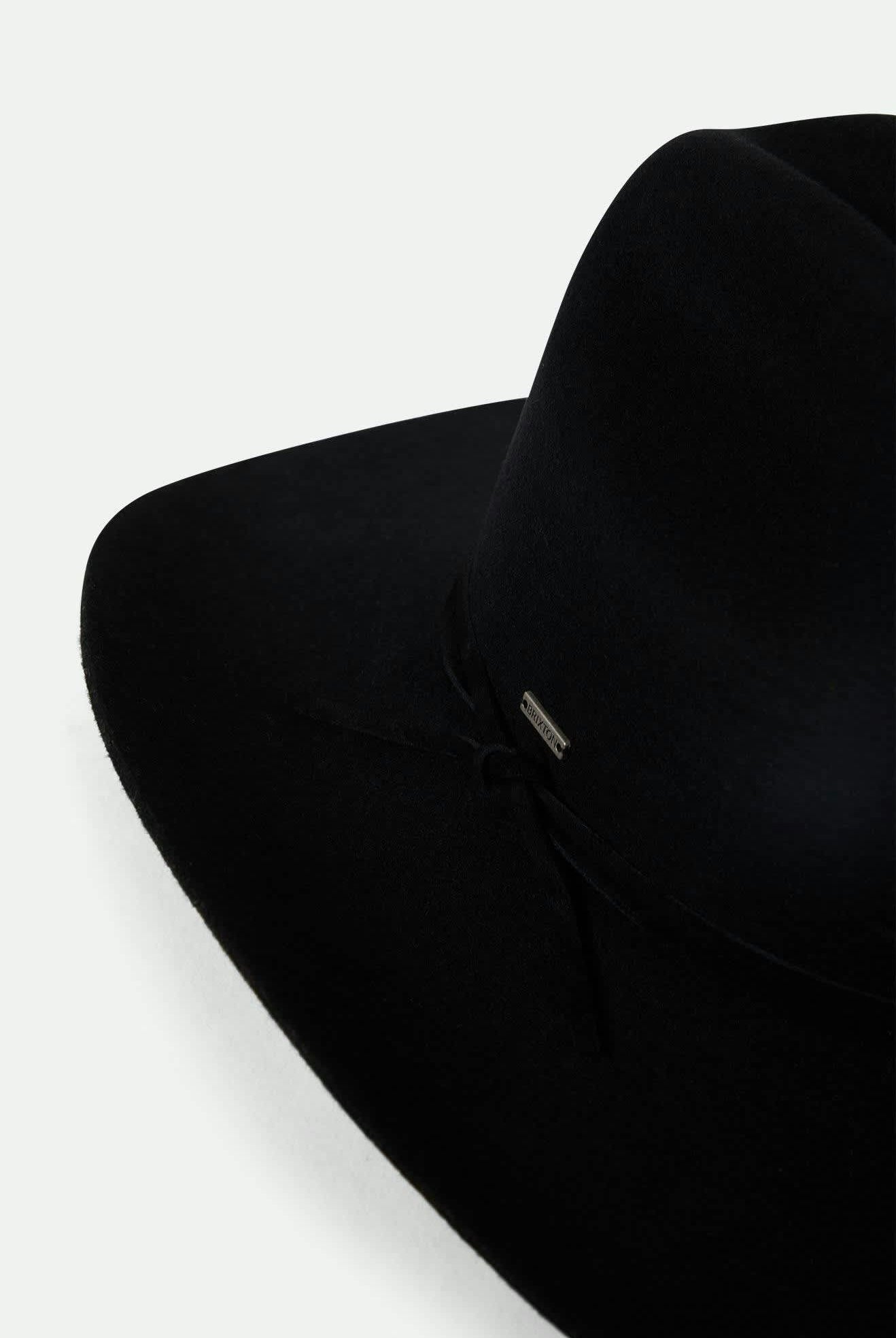 Unisex Laredo WTHR GUARD™ Cowboy Hat in the color Black/Black - Additional Laydown image