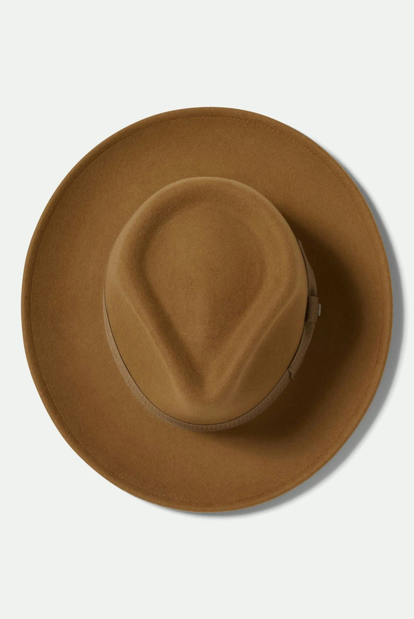 Unisex Swindle Convertabrim Fedora in the color Antique Bronze - Additional Laydown image