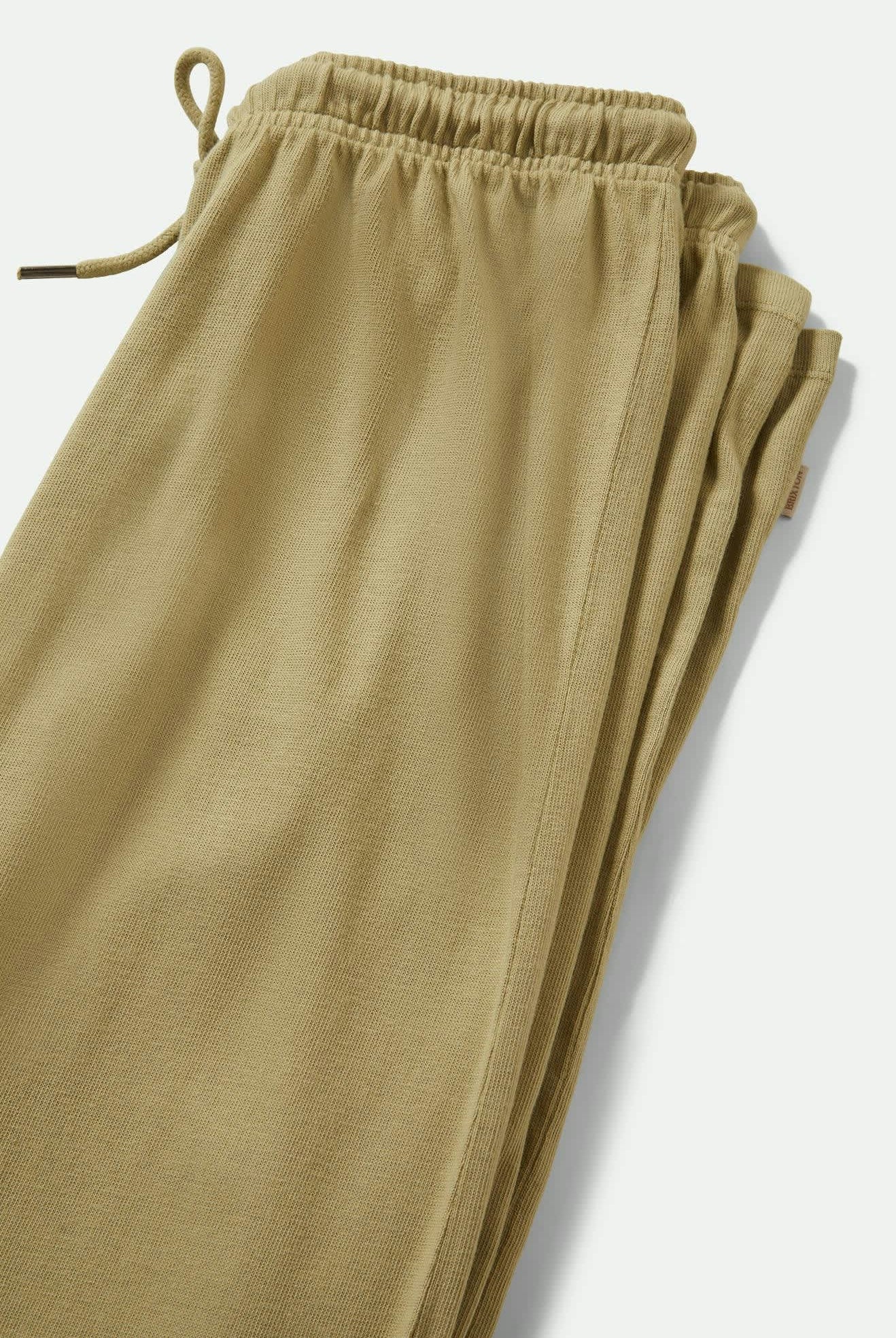 Women's Carefree Organic Garment Dye Lounge Pant in the color Elm - Additional Laydown image