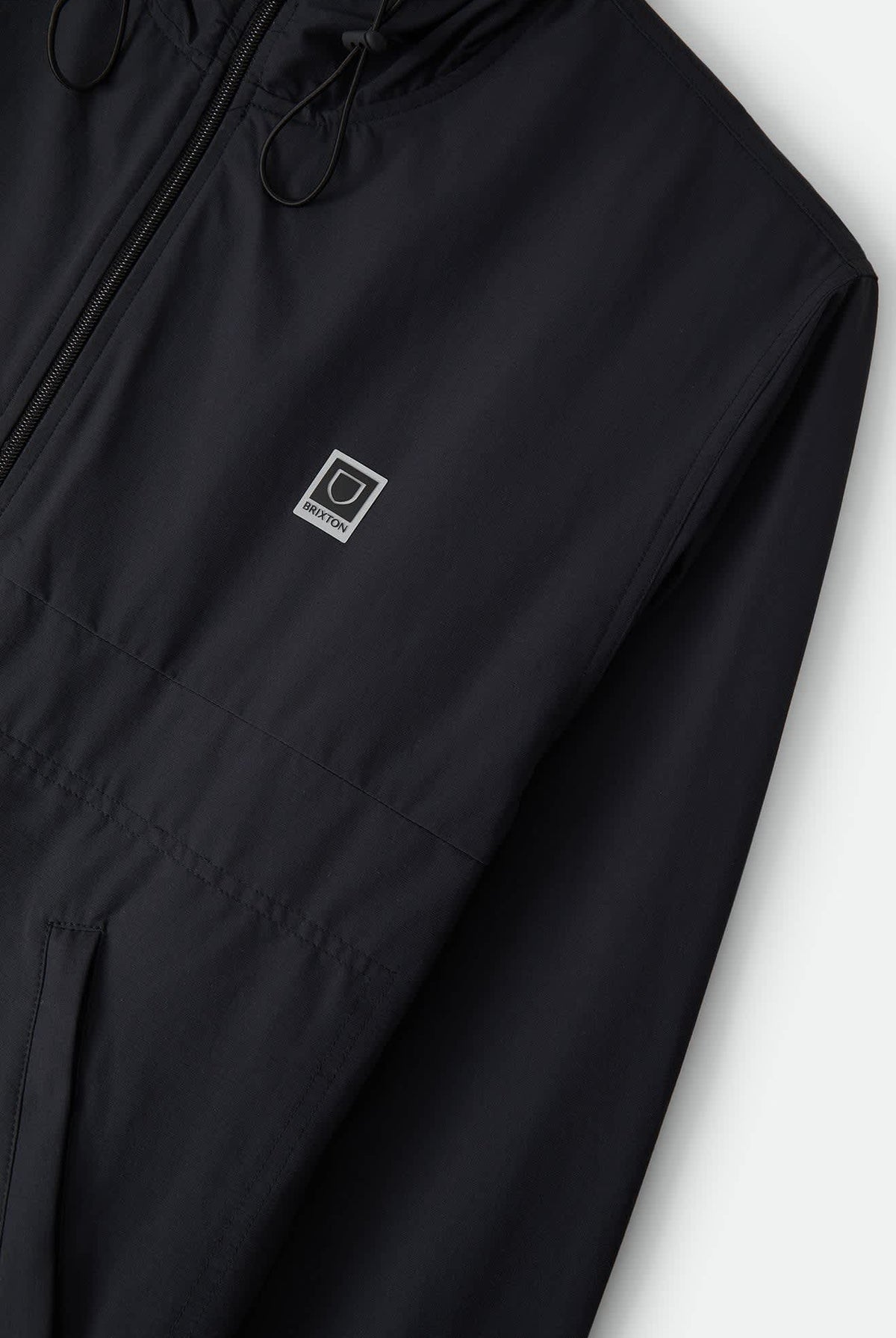 Men's Journey Zip Jacket in the color Black - Additional Laydown image