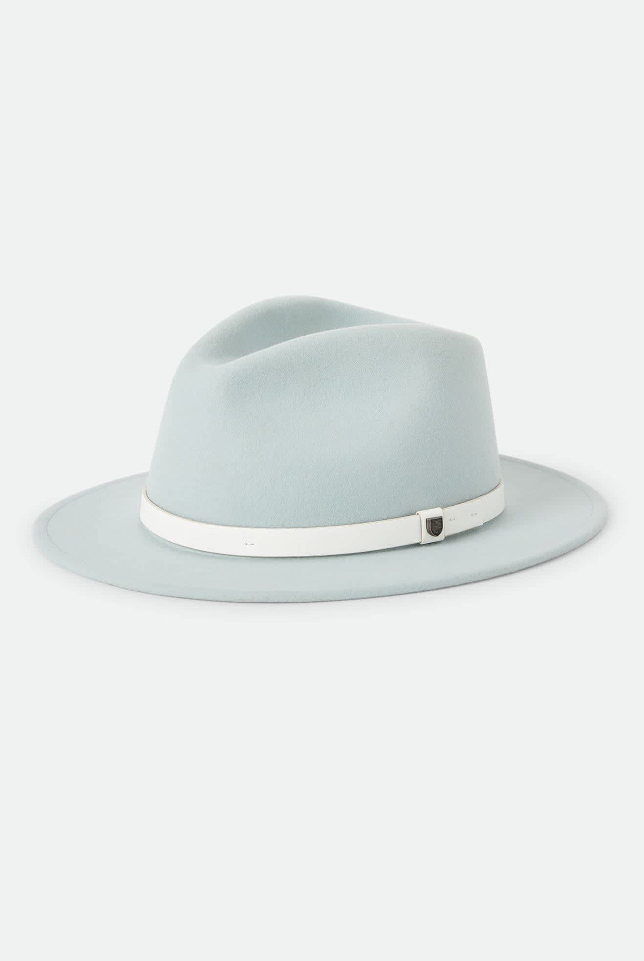 Unisex Messer Fedora in the color Seagrass/Whitecap - Front Product View