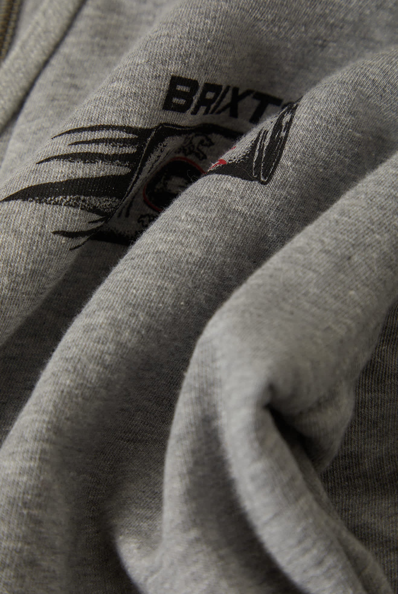 Women's Coors Light Silver Speed Hoodie in the color Heather Grey - Additional Laydown image