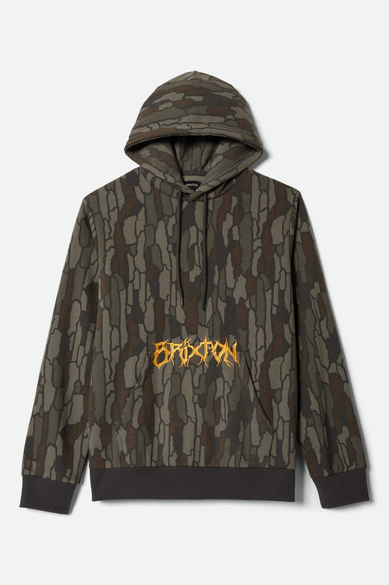 Men's Void Hunter Hoodie in the color Bark Camo - Front Product View