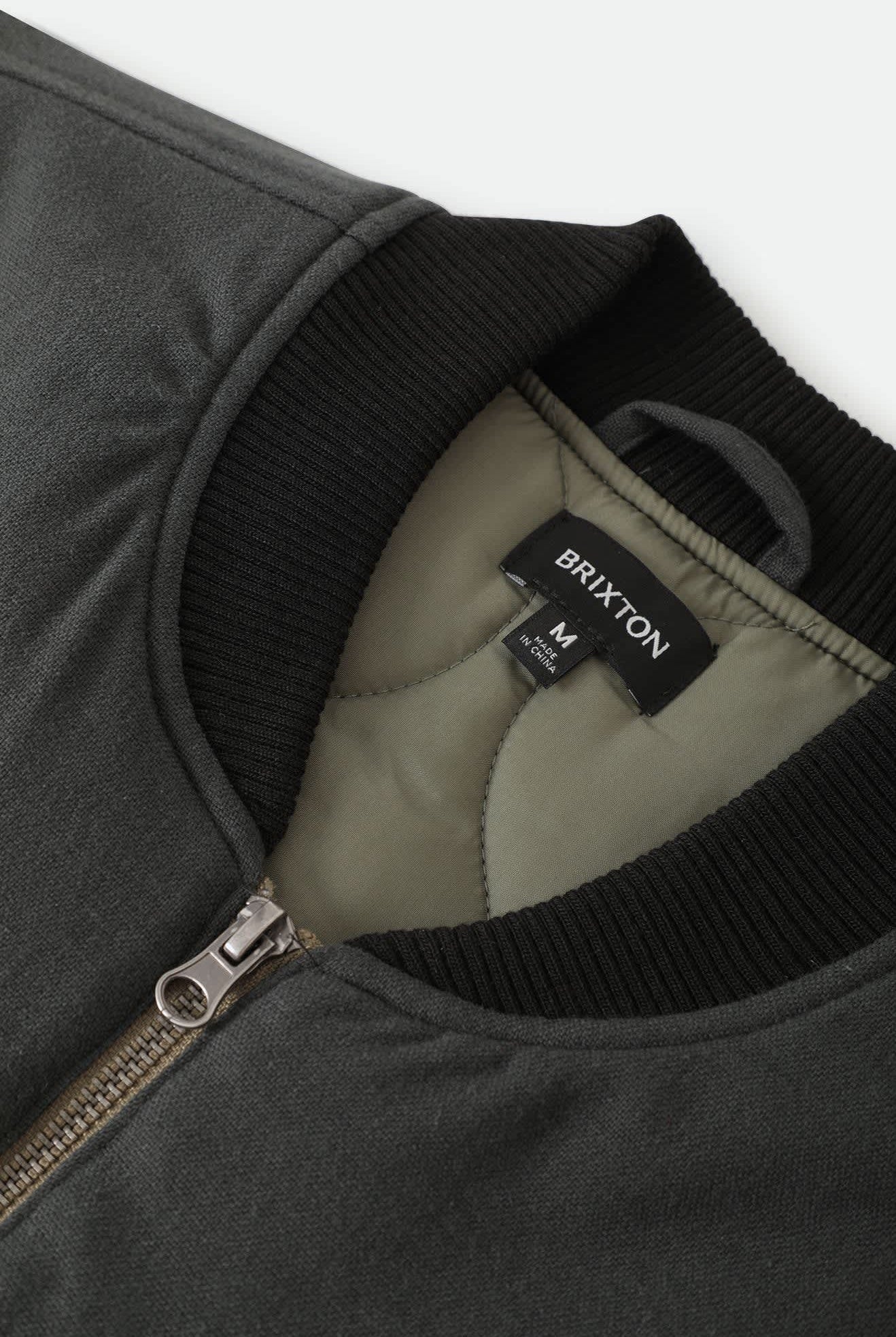 Men's Builders Abraham Reversible Vest in the color Black/Olive Surplus - Additional Laydown image