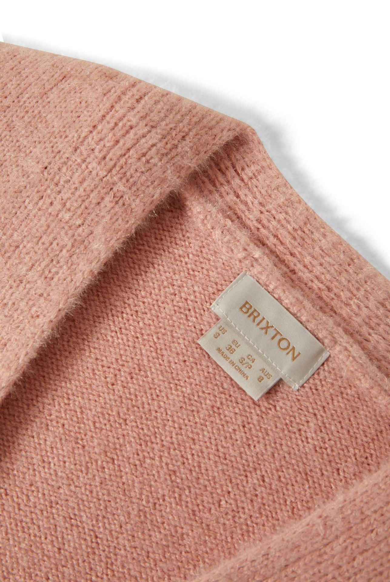 Women's Town Cardigan in the color Mellow Rose - Additional Laydown image