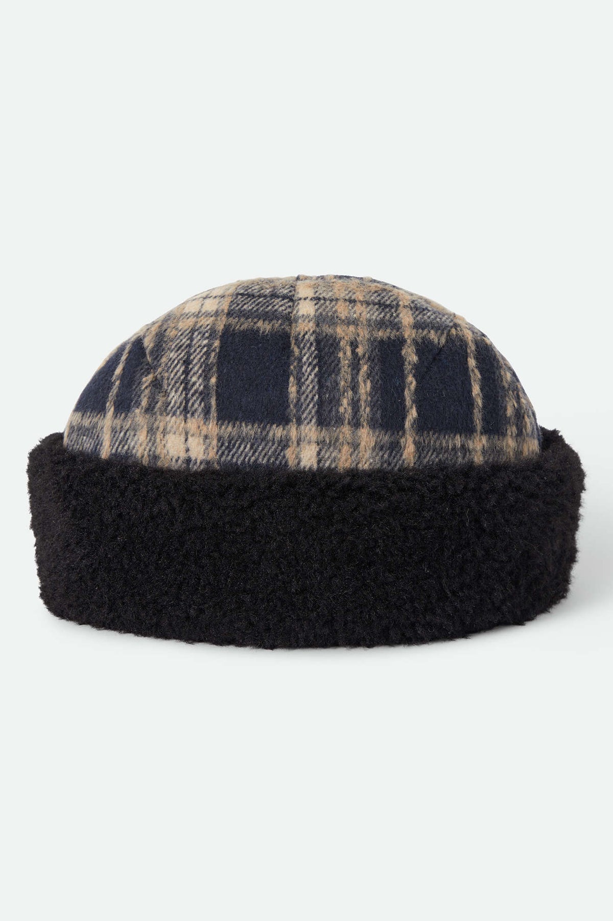 Unisex Ginsburg Hat in the color Navy/Sand/Cream - Additional Laydown image