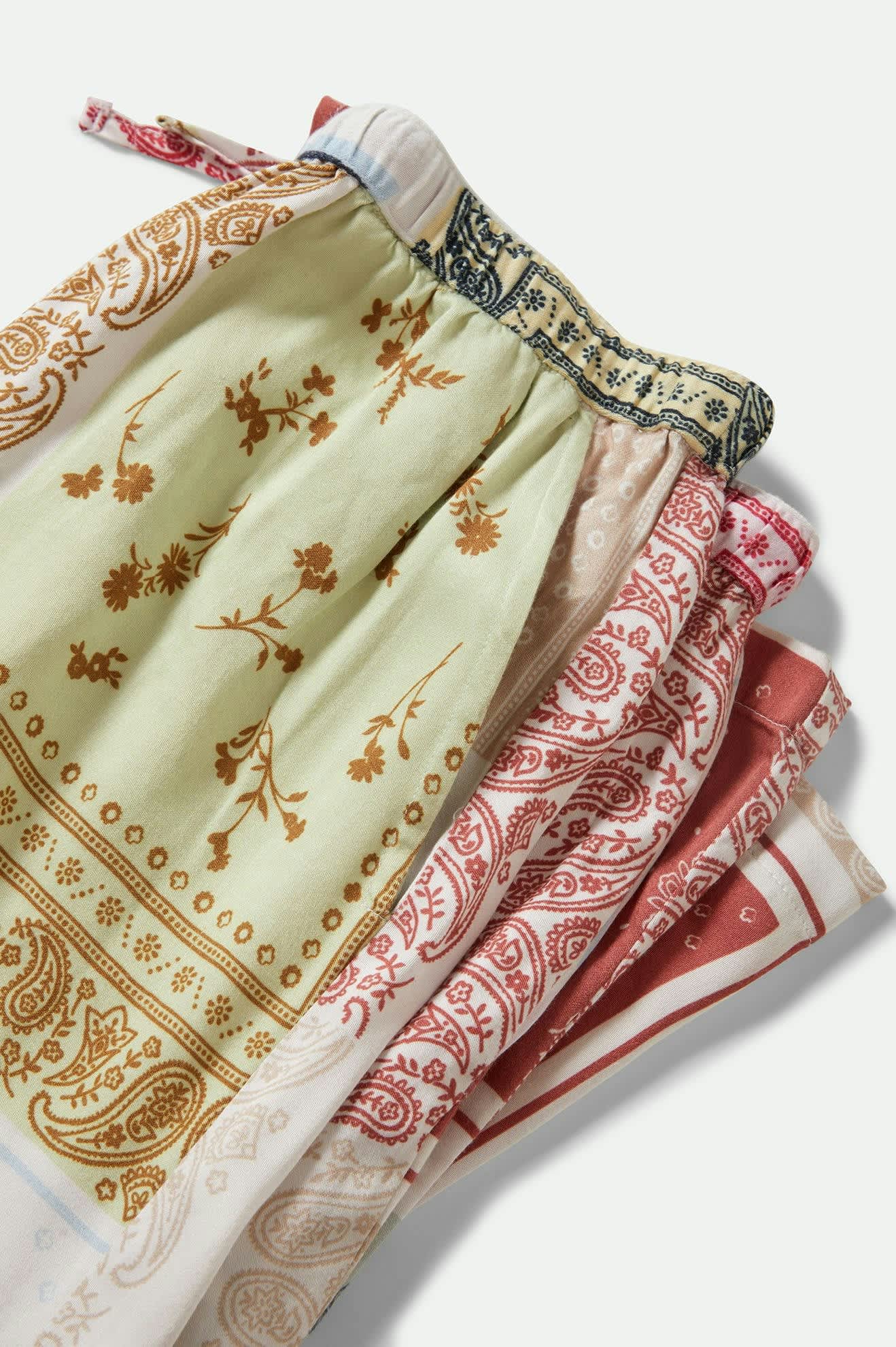 Women's Silky Hudson Lounge Pant in the color Multi Color Bandana - Additional Laydown image