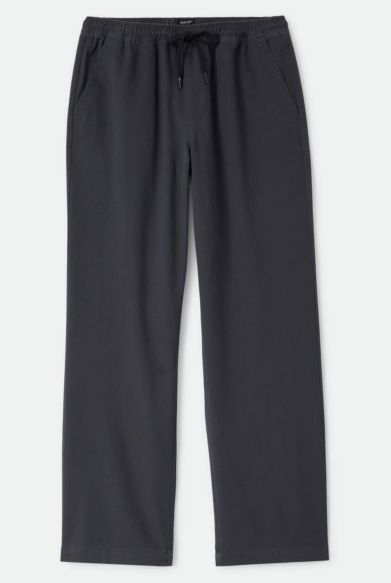 Men's Everyday E-Waist Pant in the color Black - Front Product View
