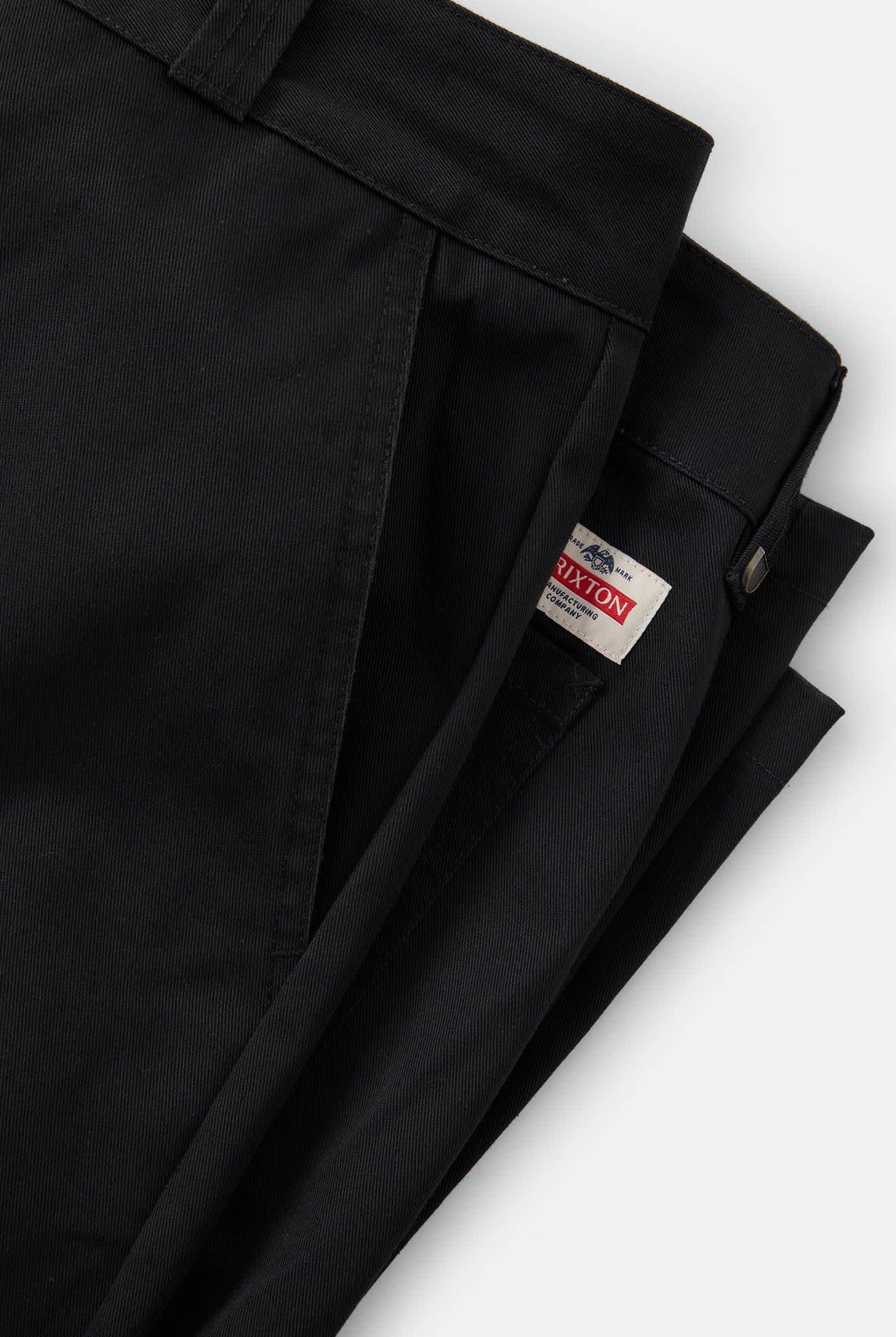 Men's Trademark Chino Pant in the color Black - Additional Laydown image