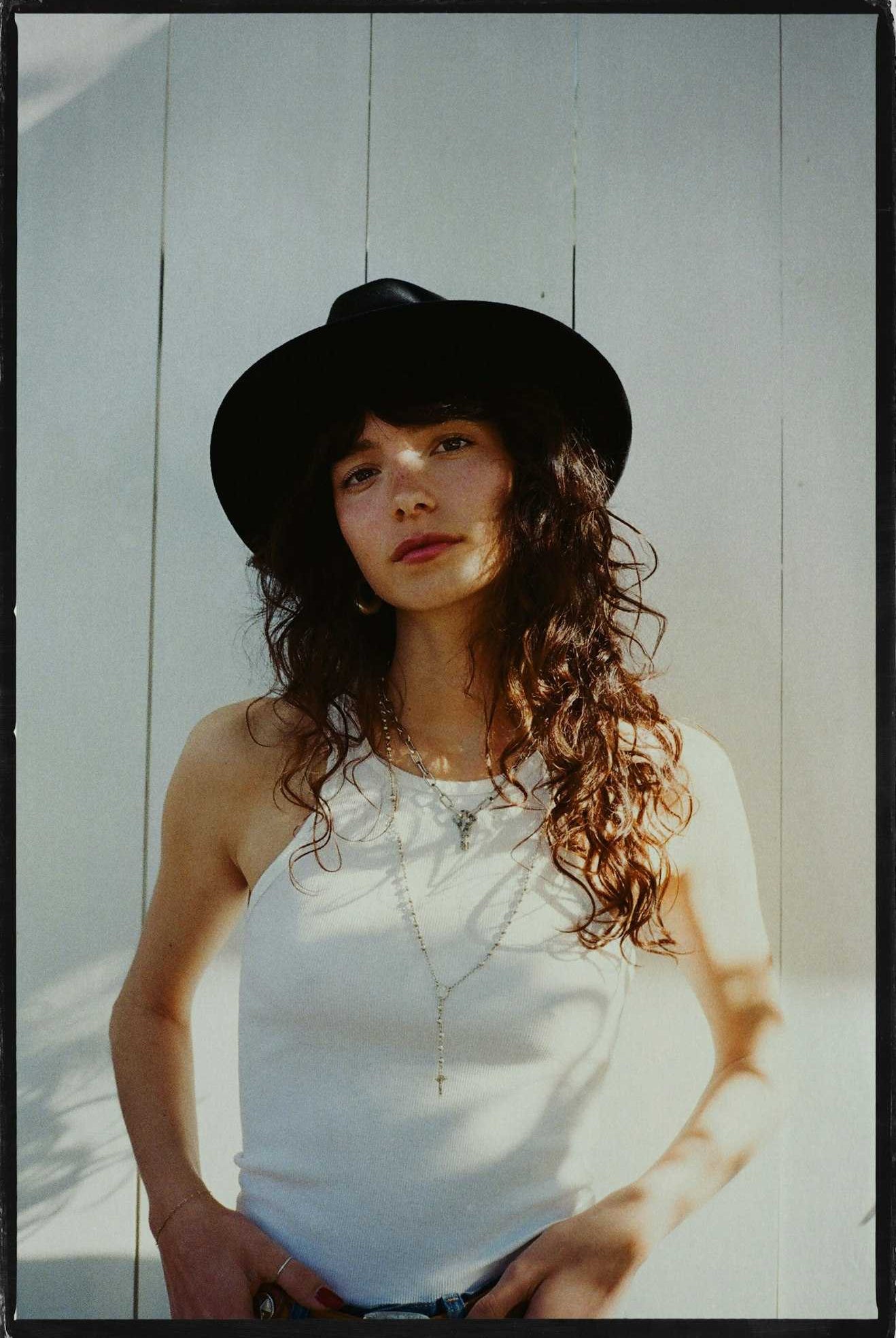 Brixton Unisex Messer Packable Fedora - Black/Black | Lifestyle 3