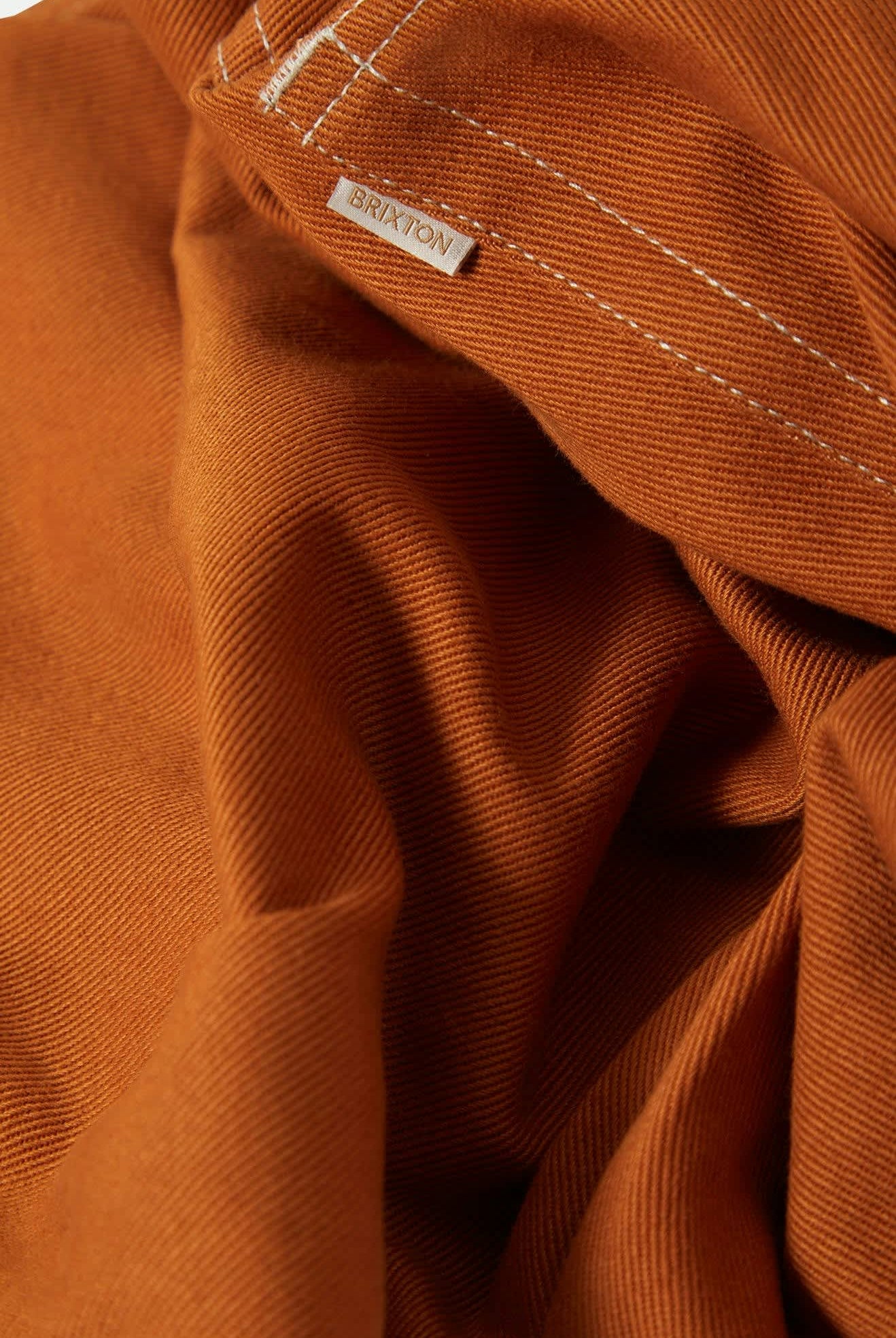 Women's Margo Cropped 5-Pocket Pant in the color Rustic Caramel - Additional Laydown image