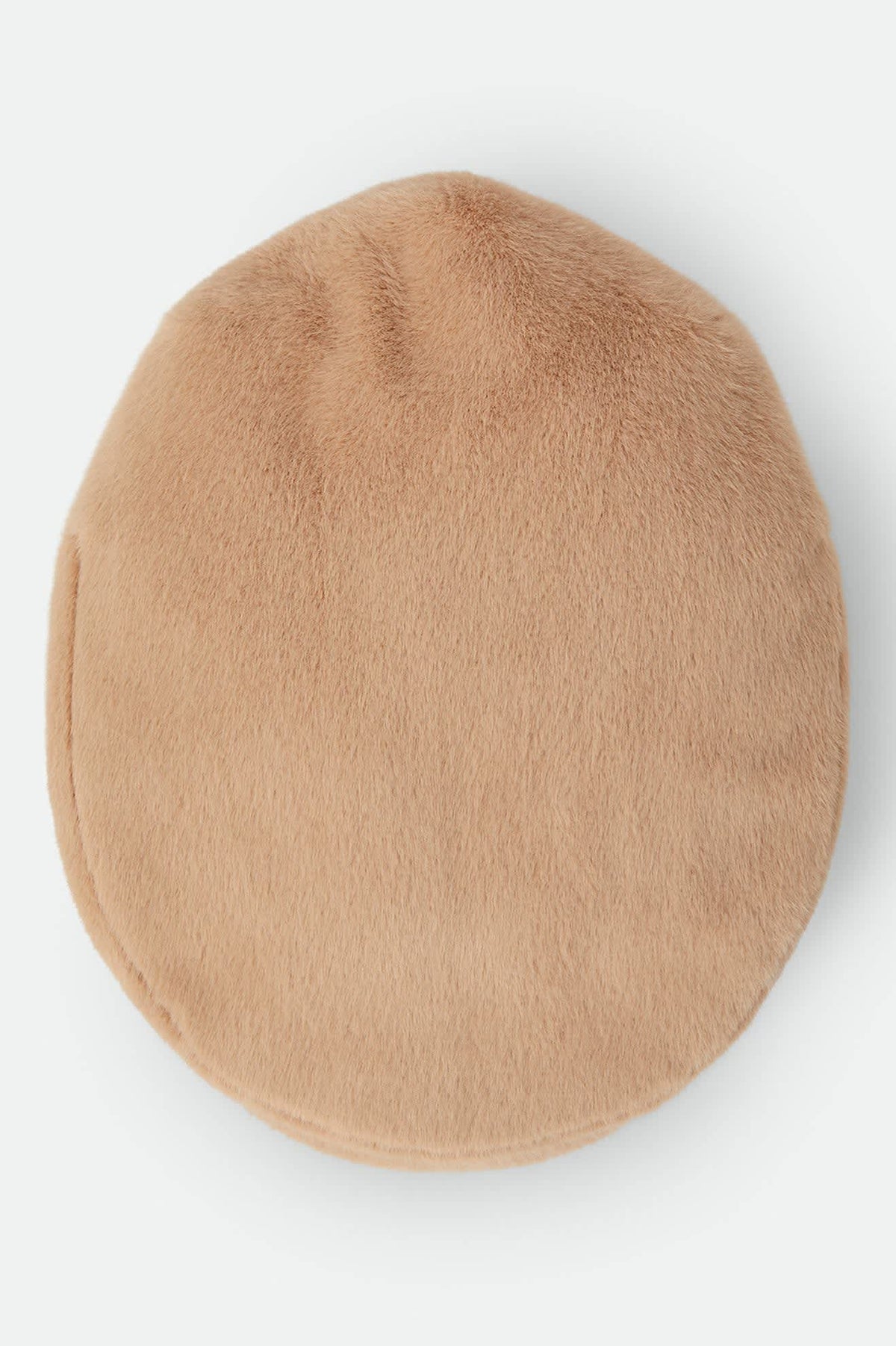 Unisex Century Barrel Snap Cap in the color Natural Faux Fur - Additional Laydown image