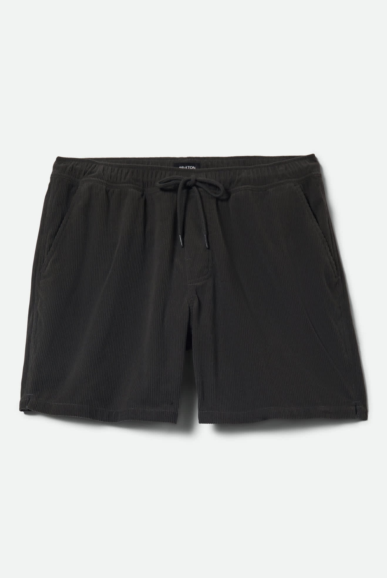 Men's Everyday Corduroy Short in the color Vintage Black - Front Product View