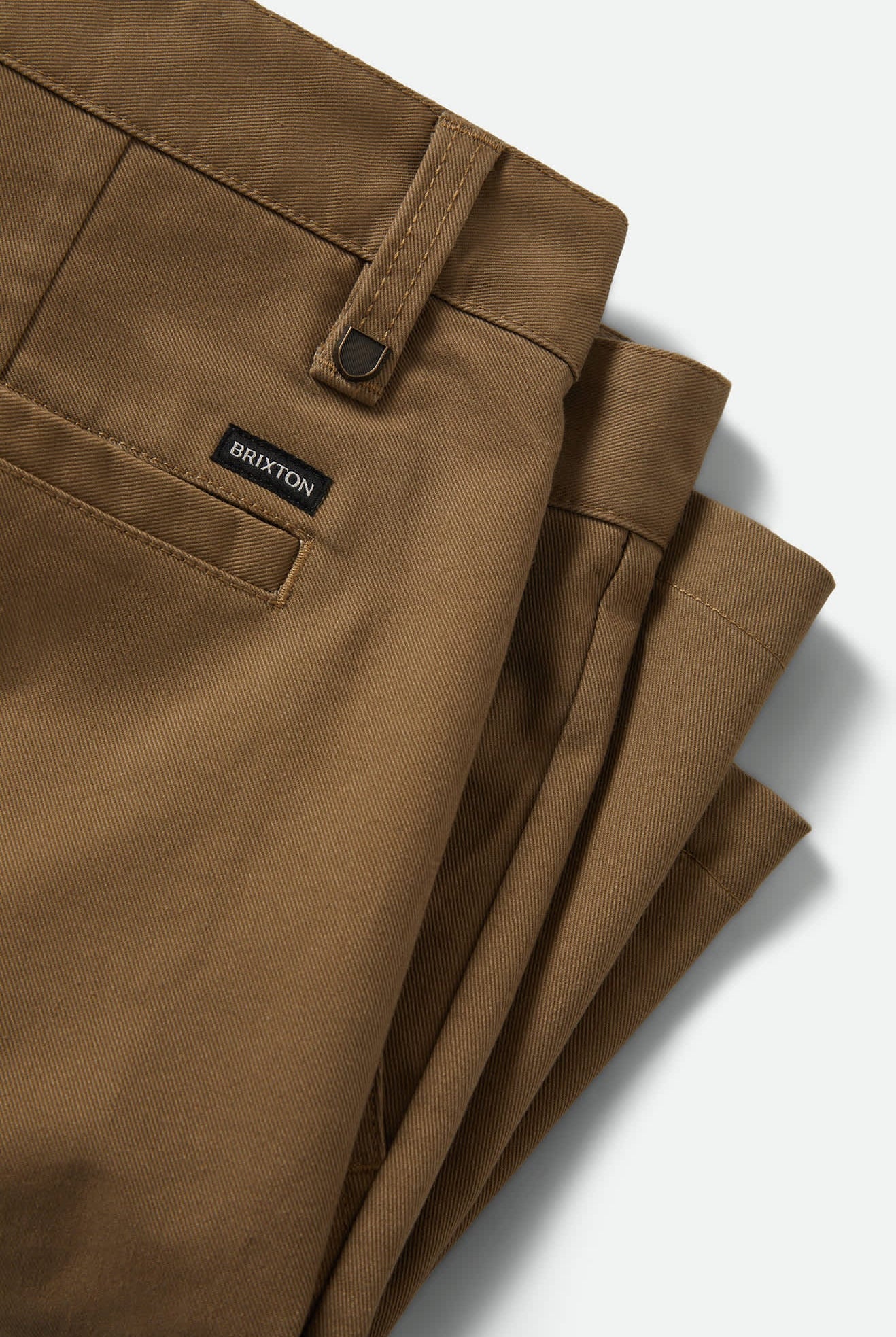 Men's Santo Chino Short in the color Khaki - Additional Laydown image
