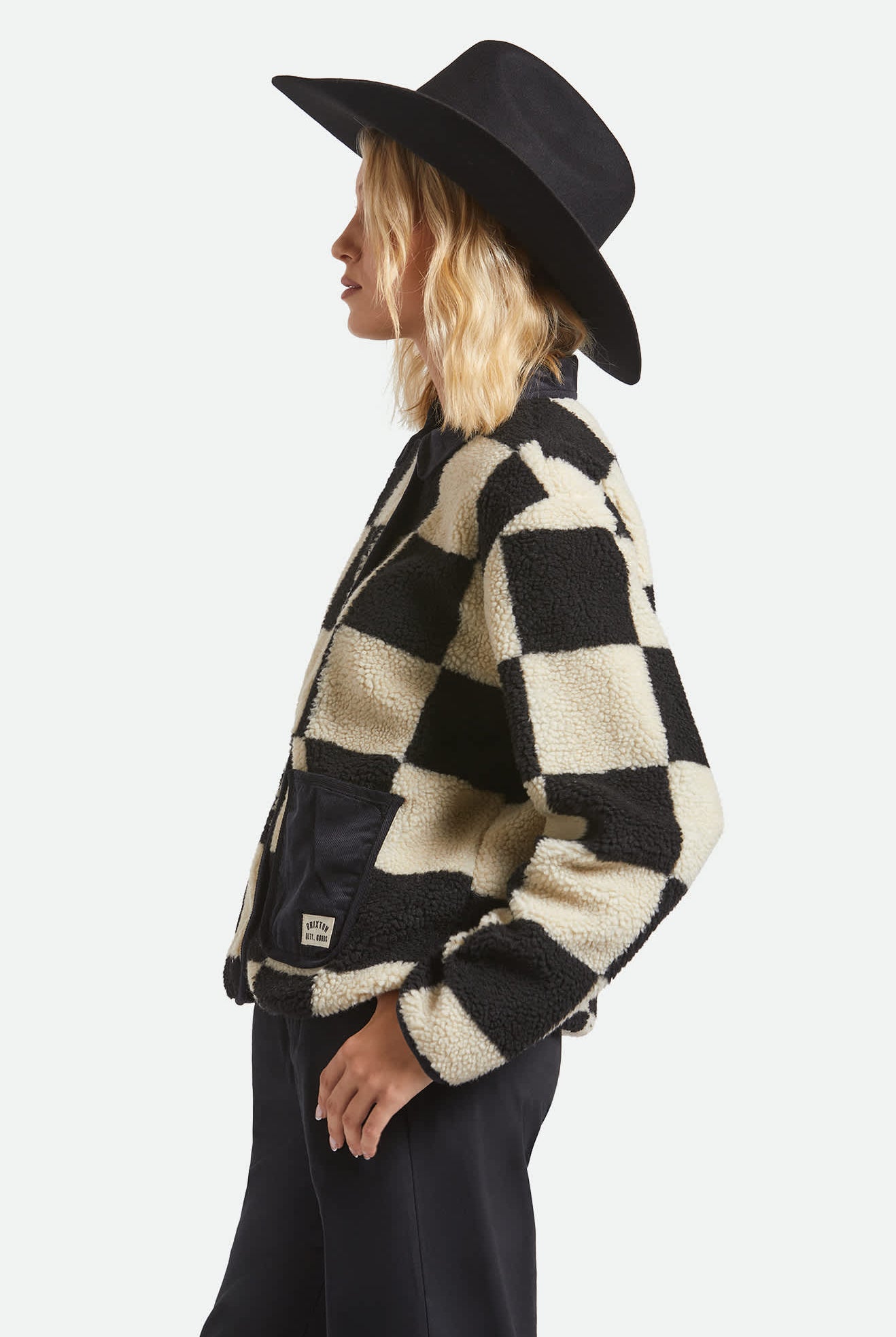 Unisex Laredo WTHR GUARD™ Cowboy Hat in the color Black/Black - Women's Side View