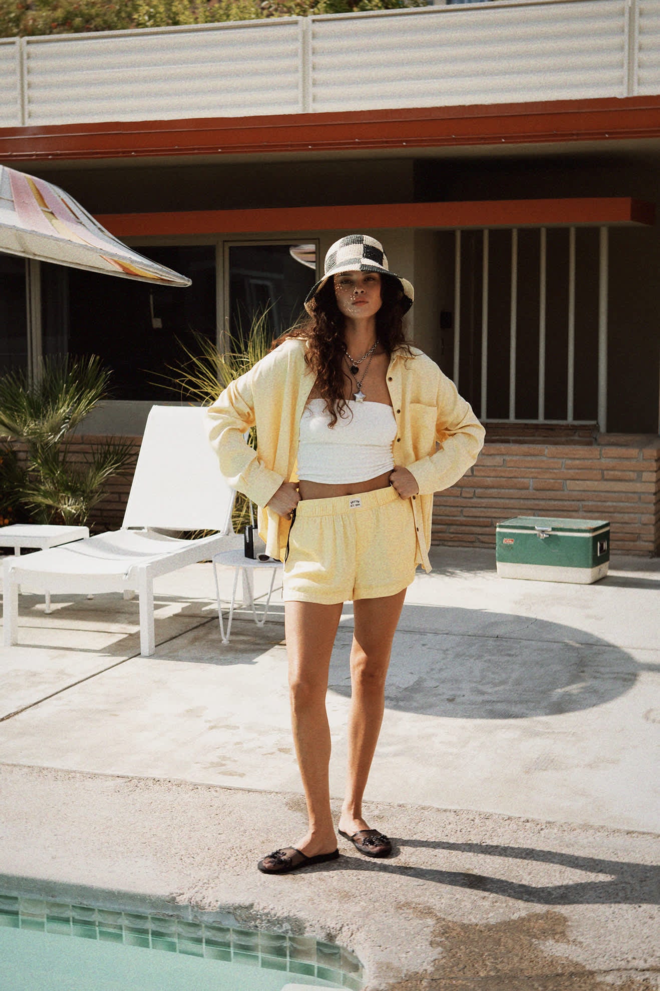 Women's Silky Boxer Short in the color Panna Cotta - Men's Lifestyle image