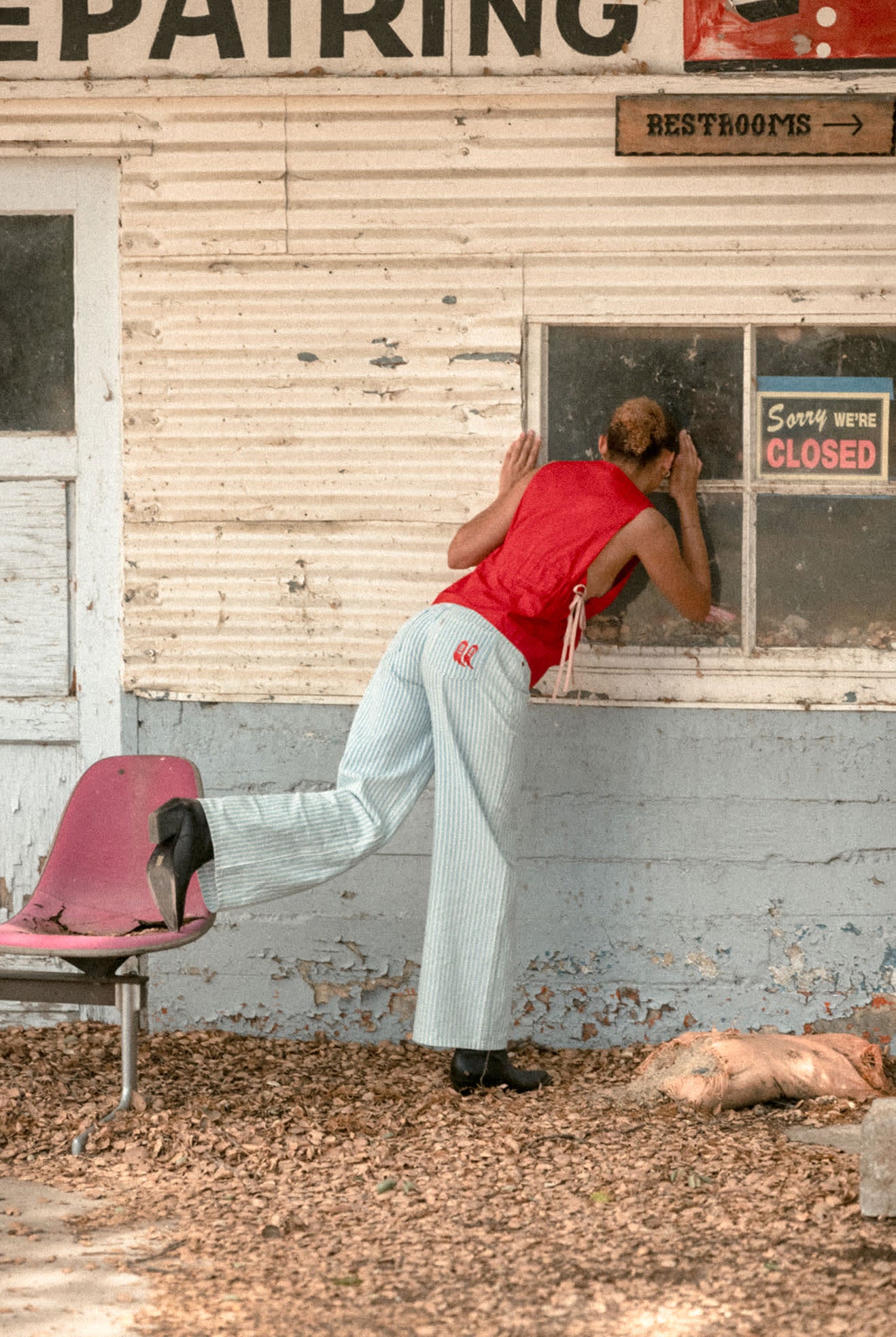 Women's The Bells Top in the color Adrenaline Rush - Women's Lifestyle image