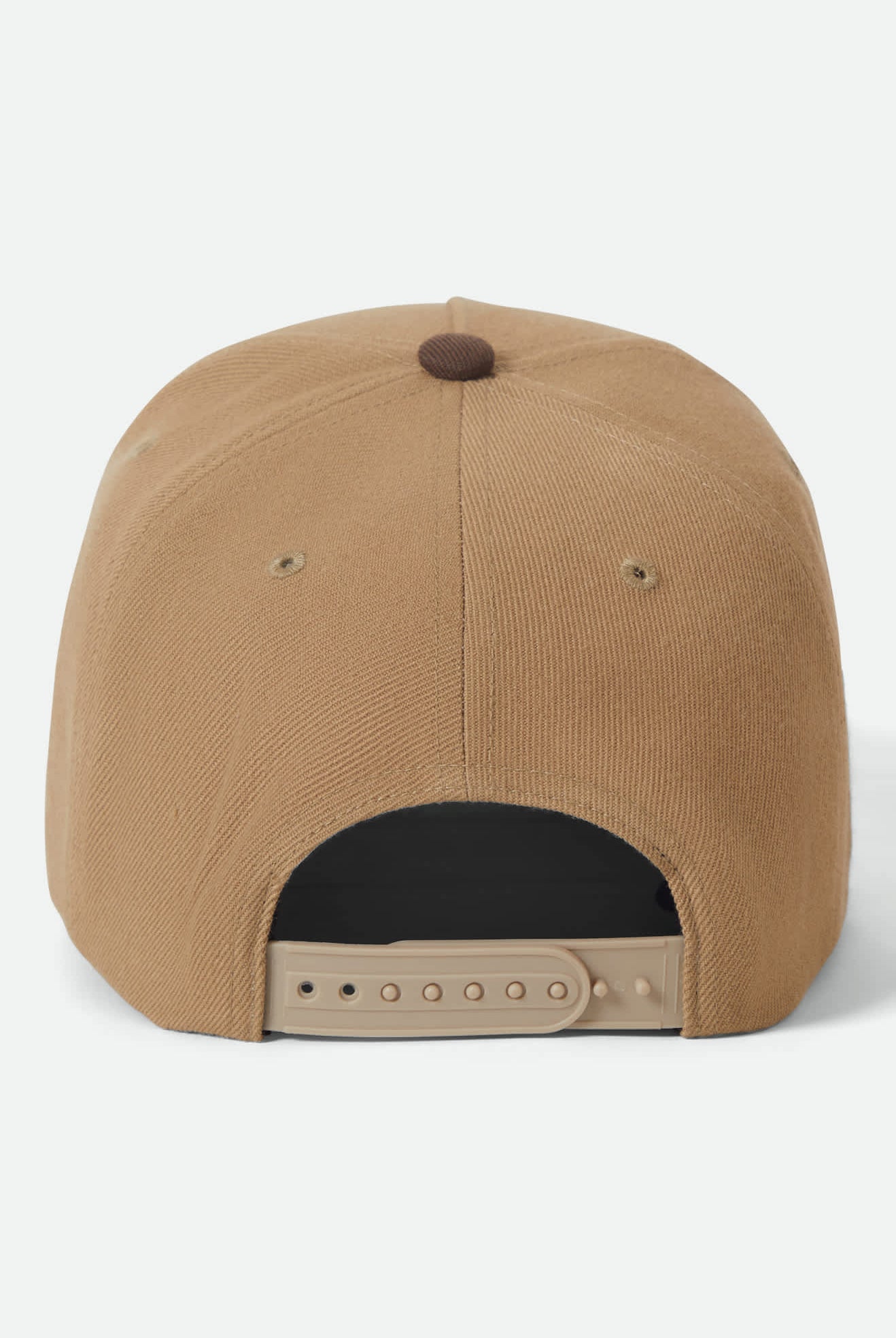 Unisex Linwood NetPlus Snapback in the color Sand/Pinecone Brown - Additional Laydown image