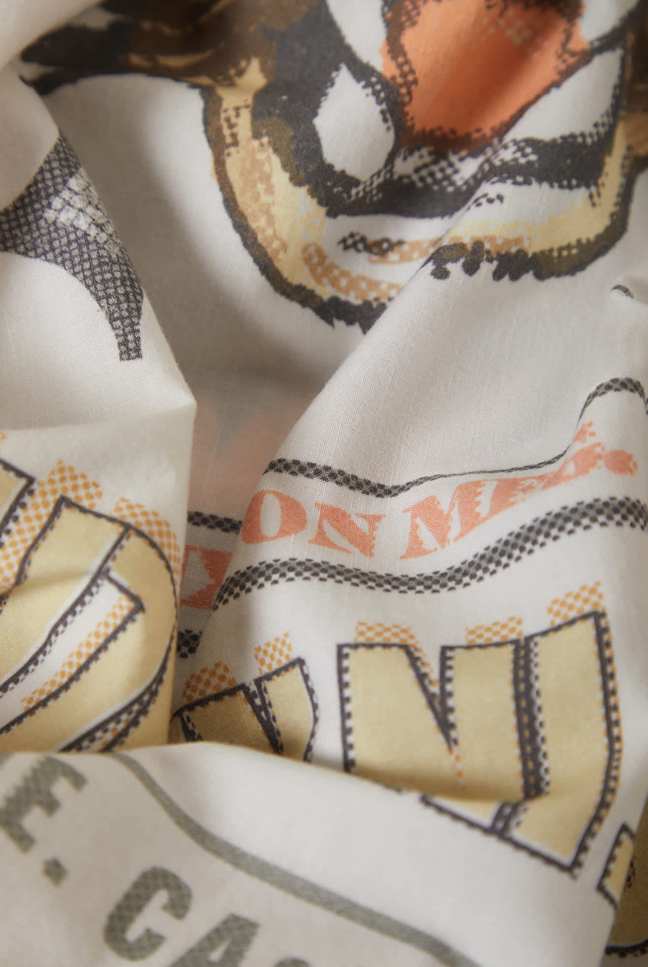 Women's The Cinch Button Down Short Sleeve Dress in the color Lost In Reality Print - Additional Laydown image