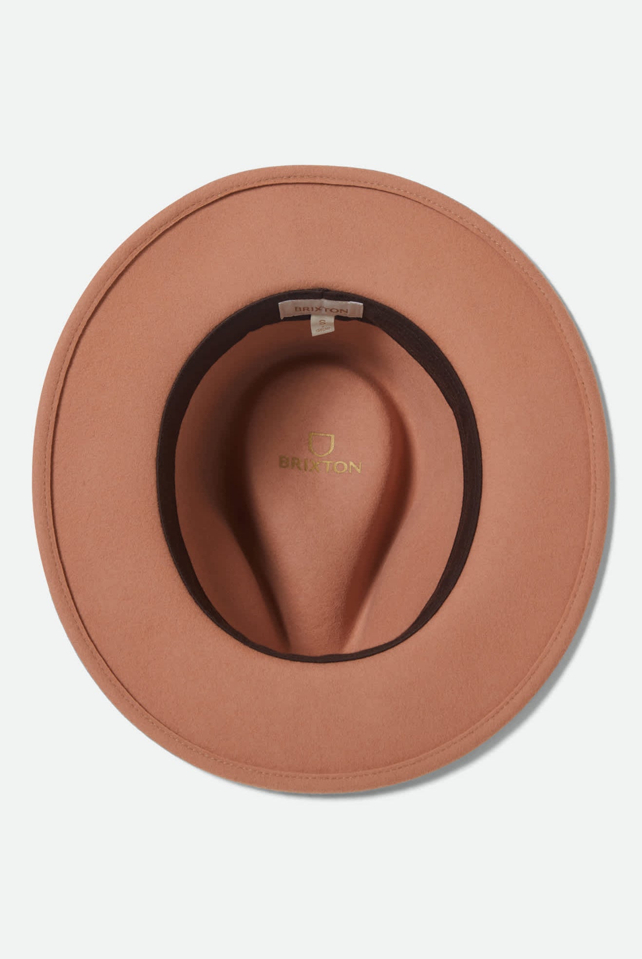 Unisex Messer Fedora in the color Italian Clay - Additional Laydown image