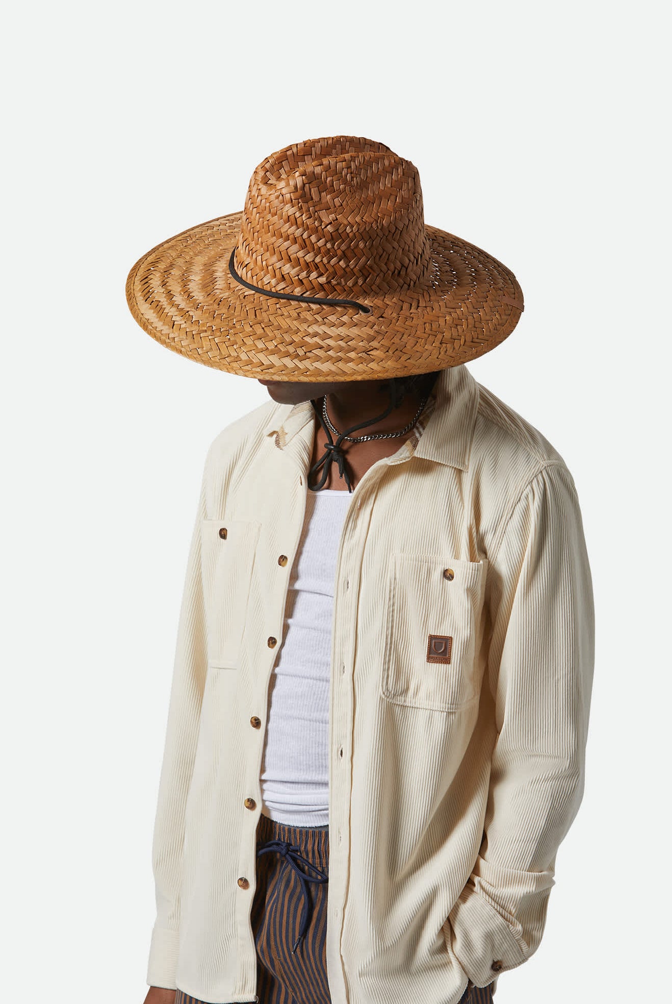 Unisex Bells II Sun Hat in the color Light Brown - Additional Fit image