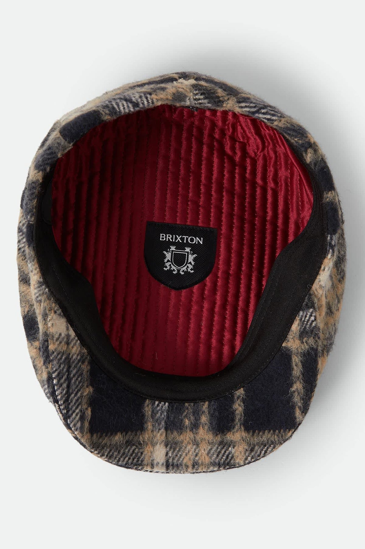 Unisex Century Barrel Snap Cap in the color Navy/Sand/Cream - Additional Laydown image