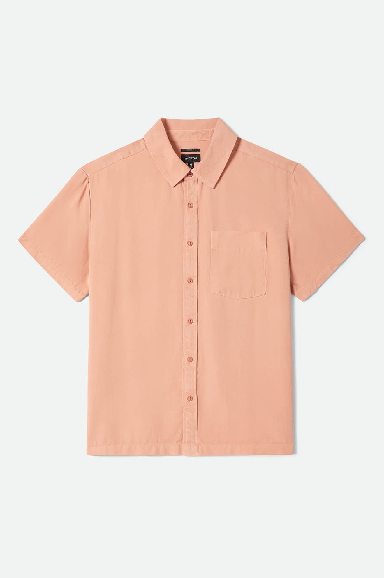 Men's Cooling Comfort Short Sleeve Shirt in the color Silver Pink - Front Product View