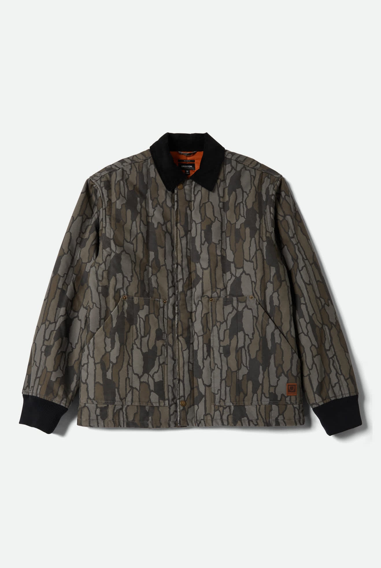 Men's Builders Ranch Jacket in the color Bark Camo - Front Product View