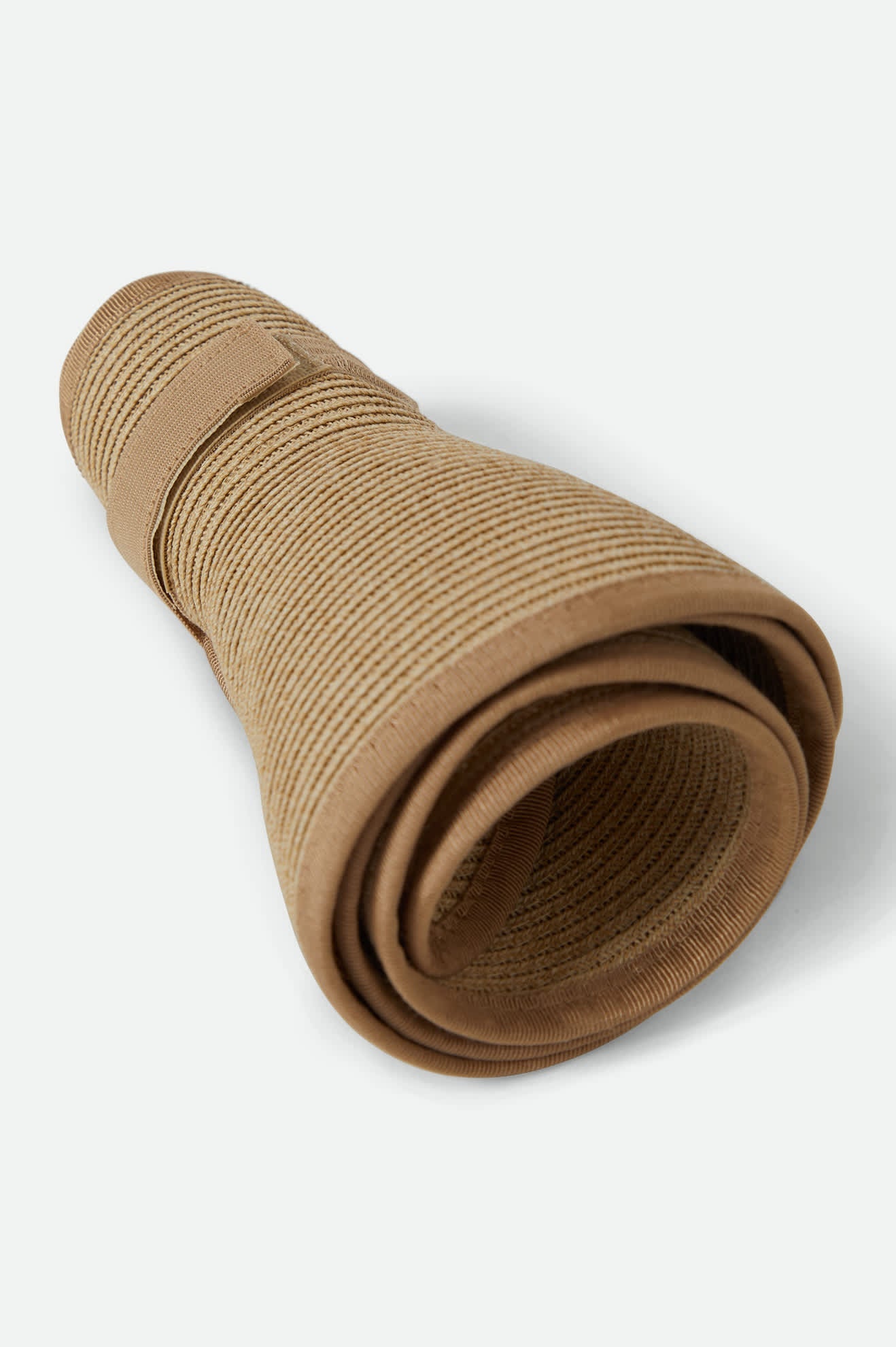 Women's Ivy Packable Straw Visor in the color Tan - Additional Laydown image