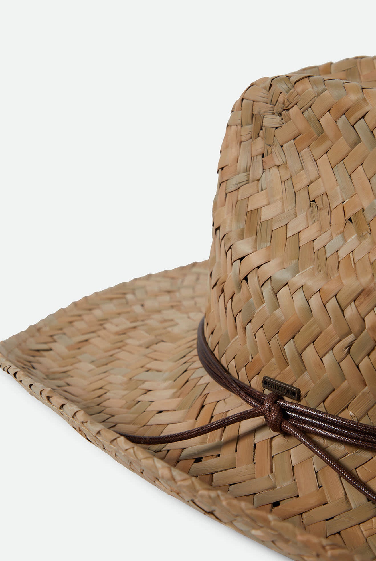 Unisex Houston II Straw Cowboy Hat in the color Tan - Additional Laydown image