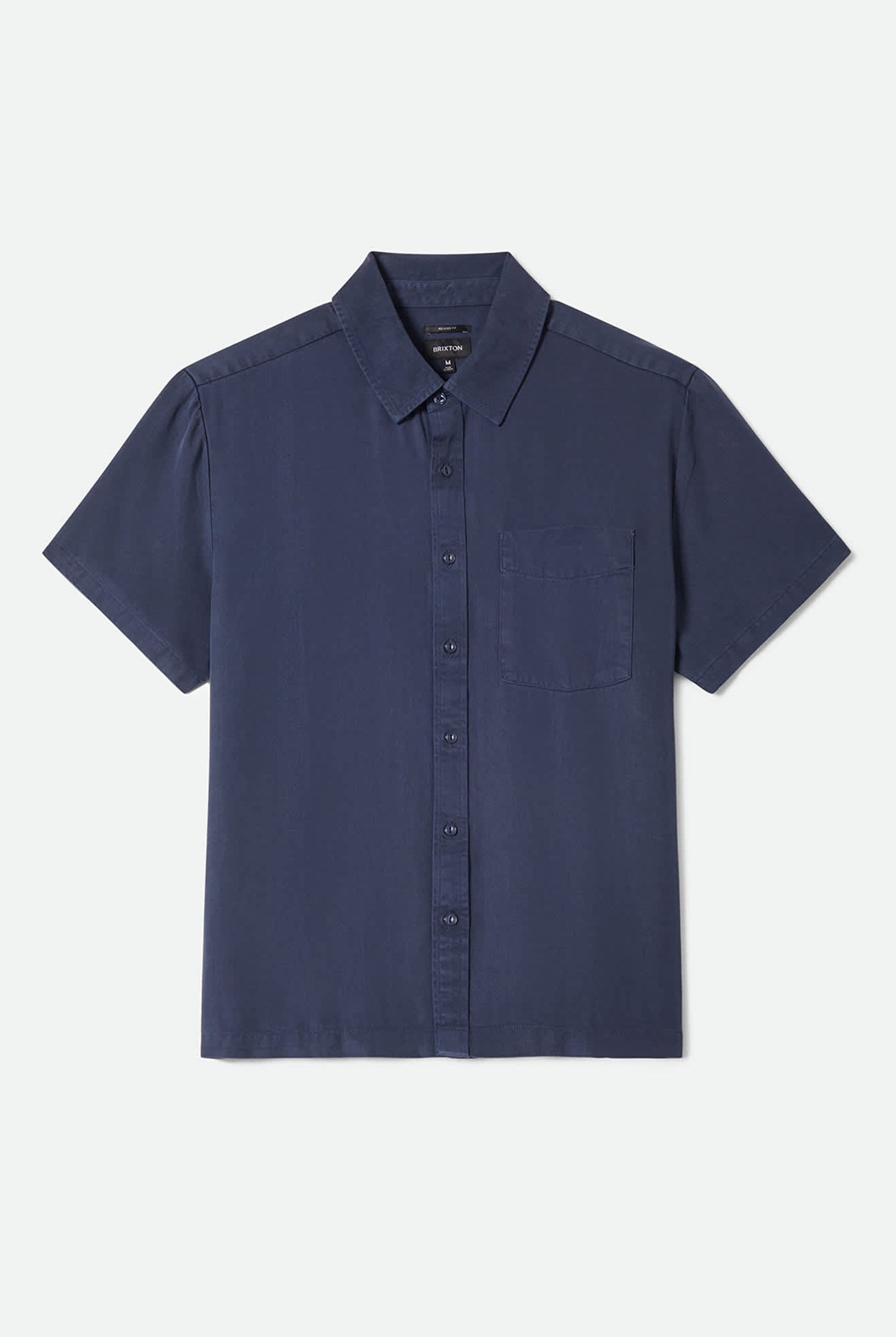 Men's Cooling Comfort Short Sleeve Shirt in the color Midnight Navy - Front Product View