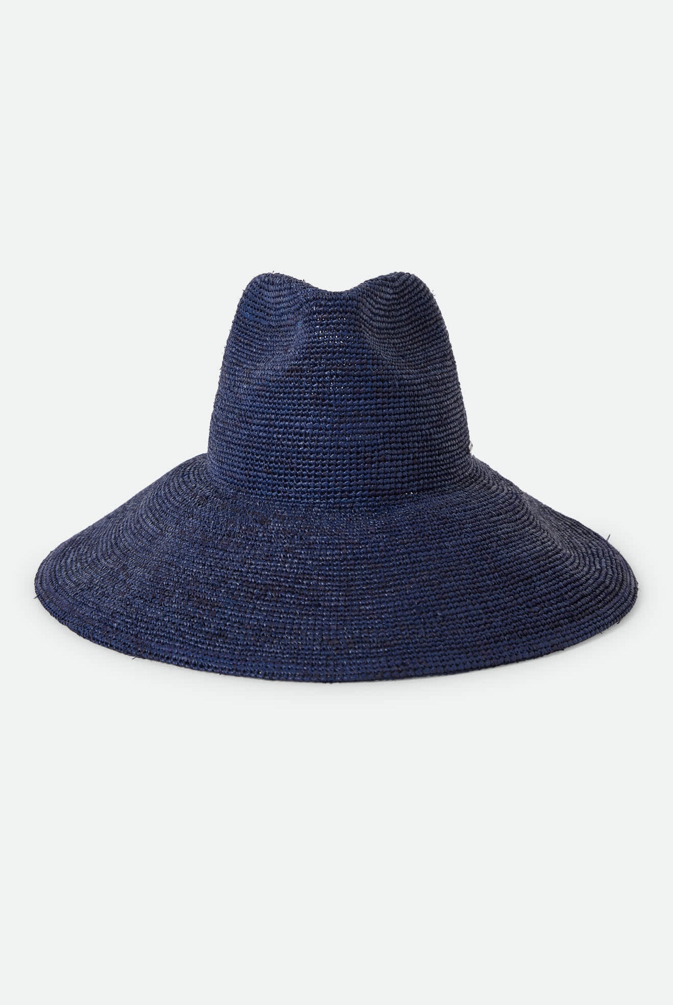 Women's Helena Straw Sun Hat in the color Midnight Blue - Additional Laydown image