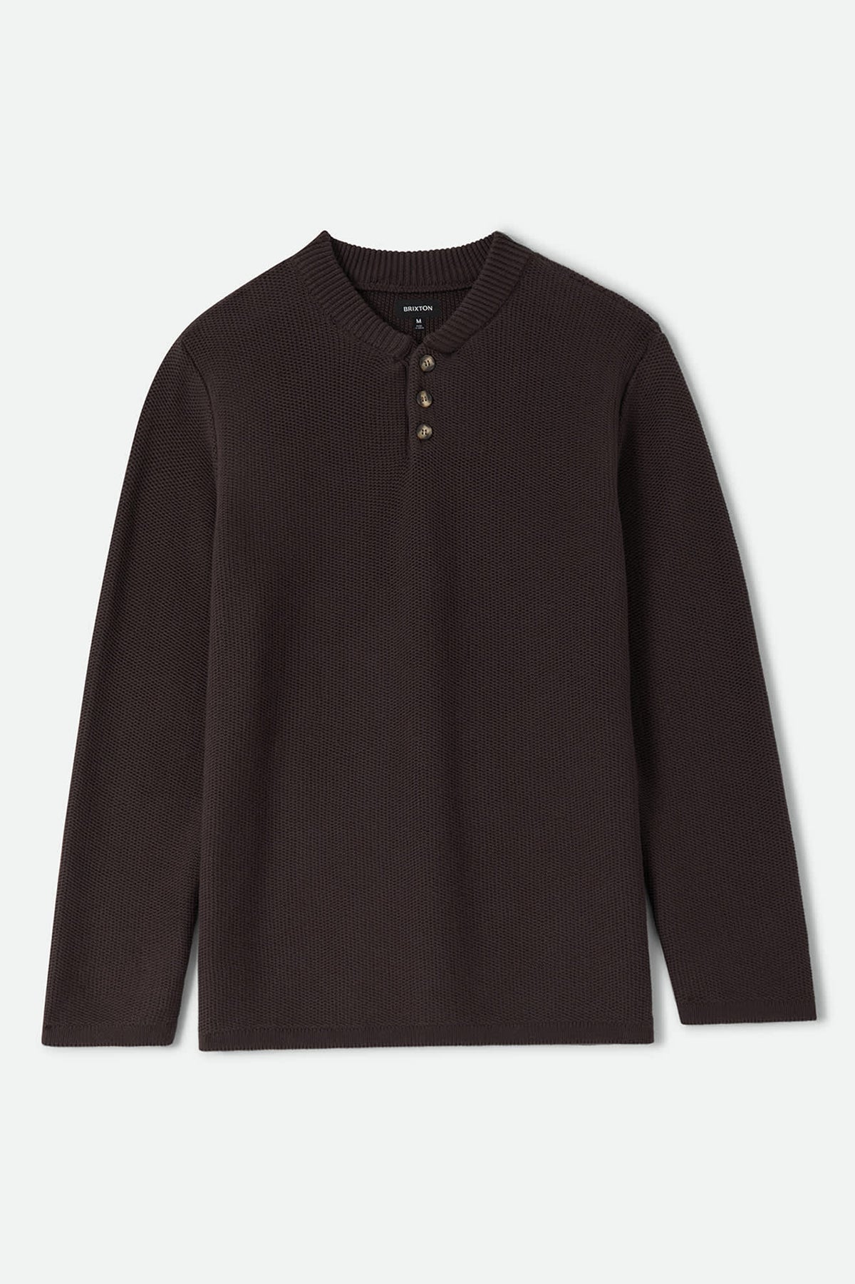 Men's Belgrade Sweater in the color Walnut Brown - Front Product View