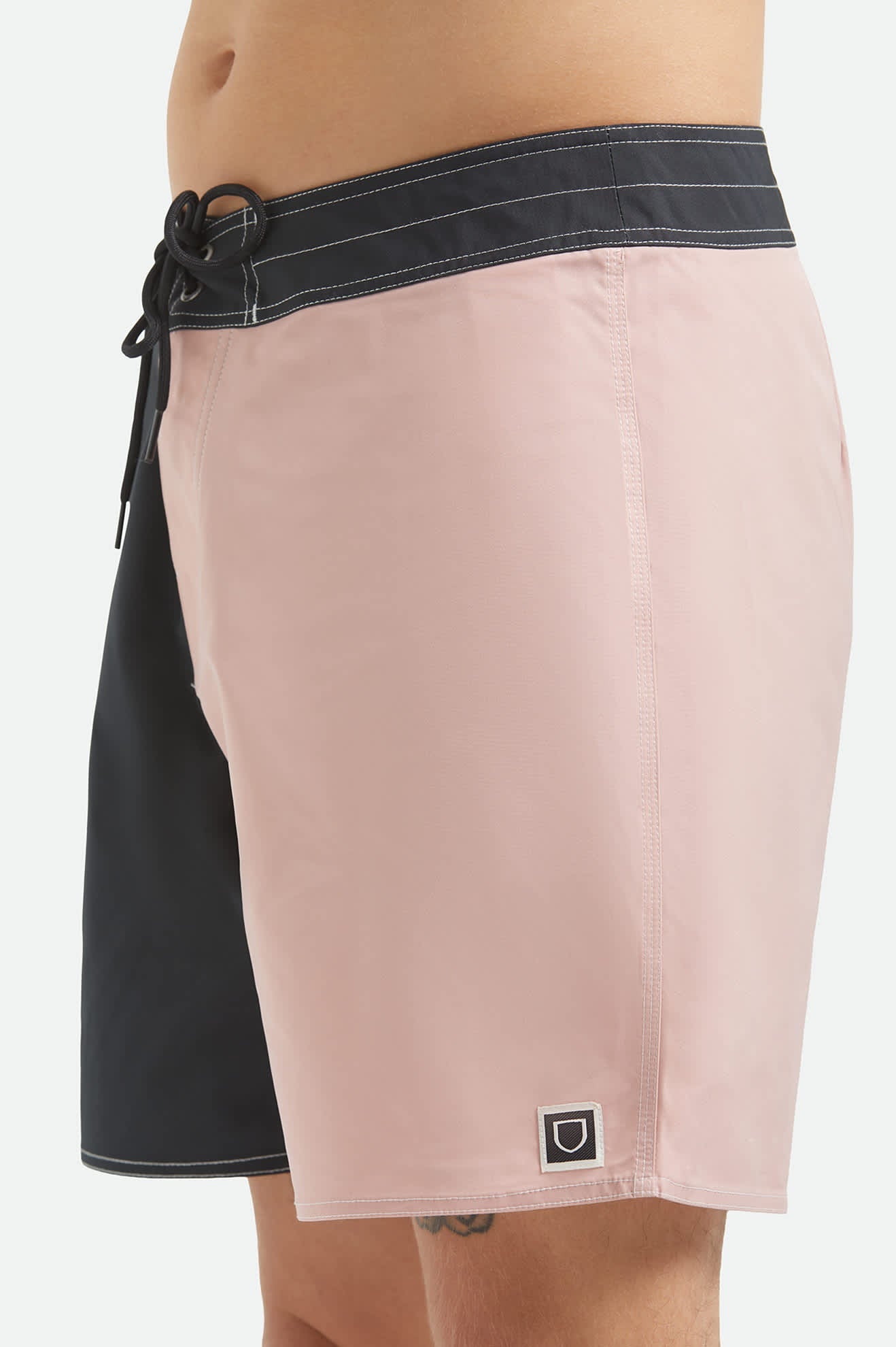 Men's Classic Trunk 17" in the color Black/Silver Pink - Additional Fit image