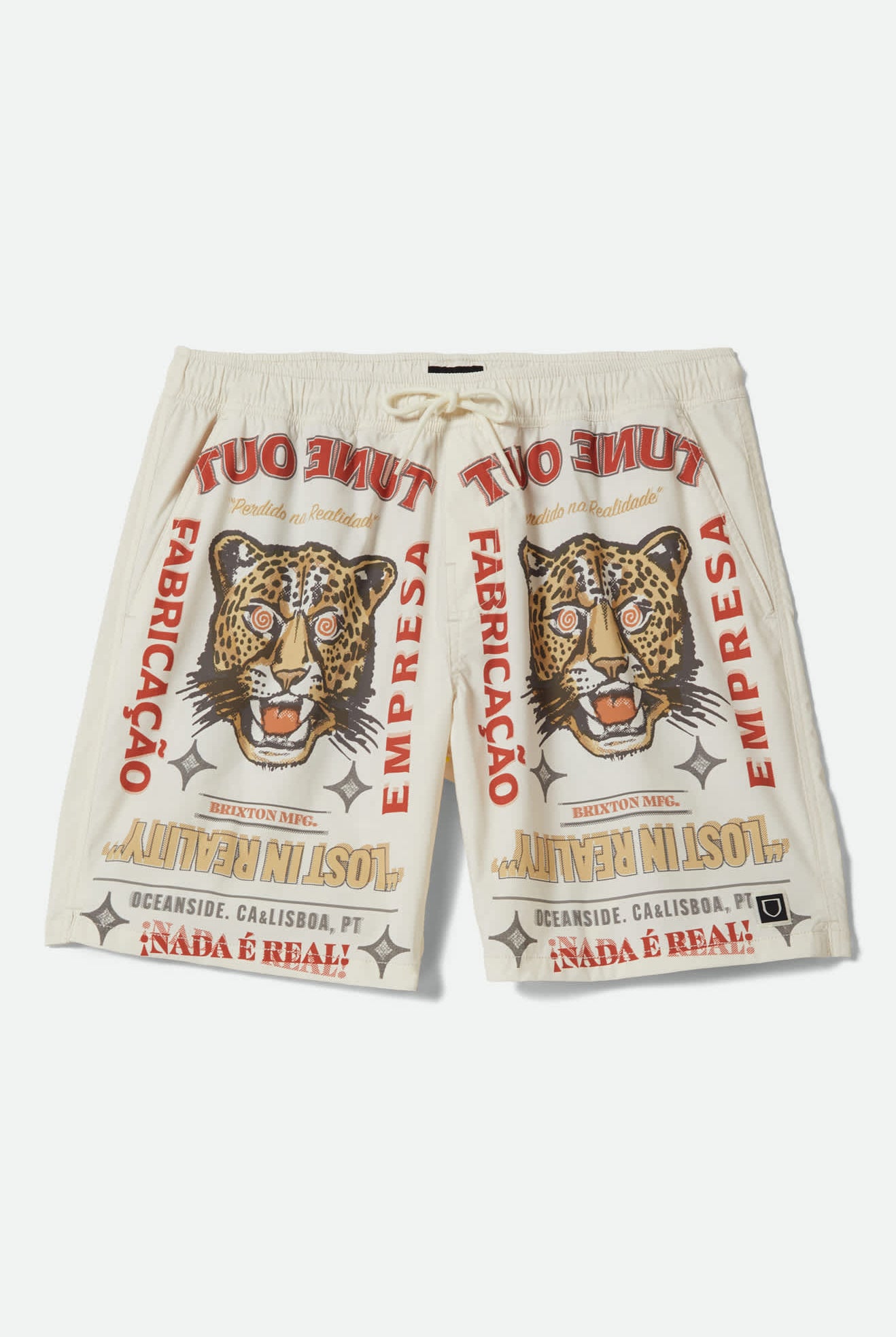 Men's Everyday Stretch Hybrid Short 7" in the color Lost In Reality - Front Product View