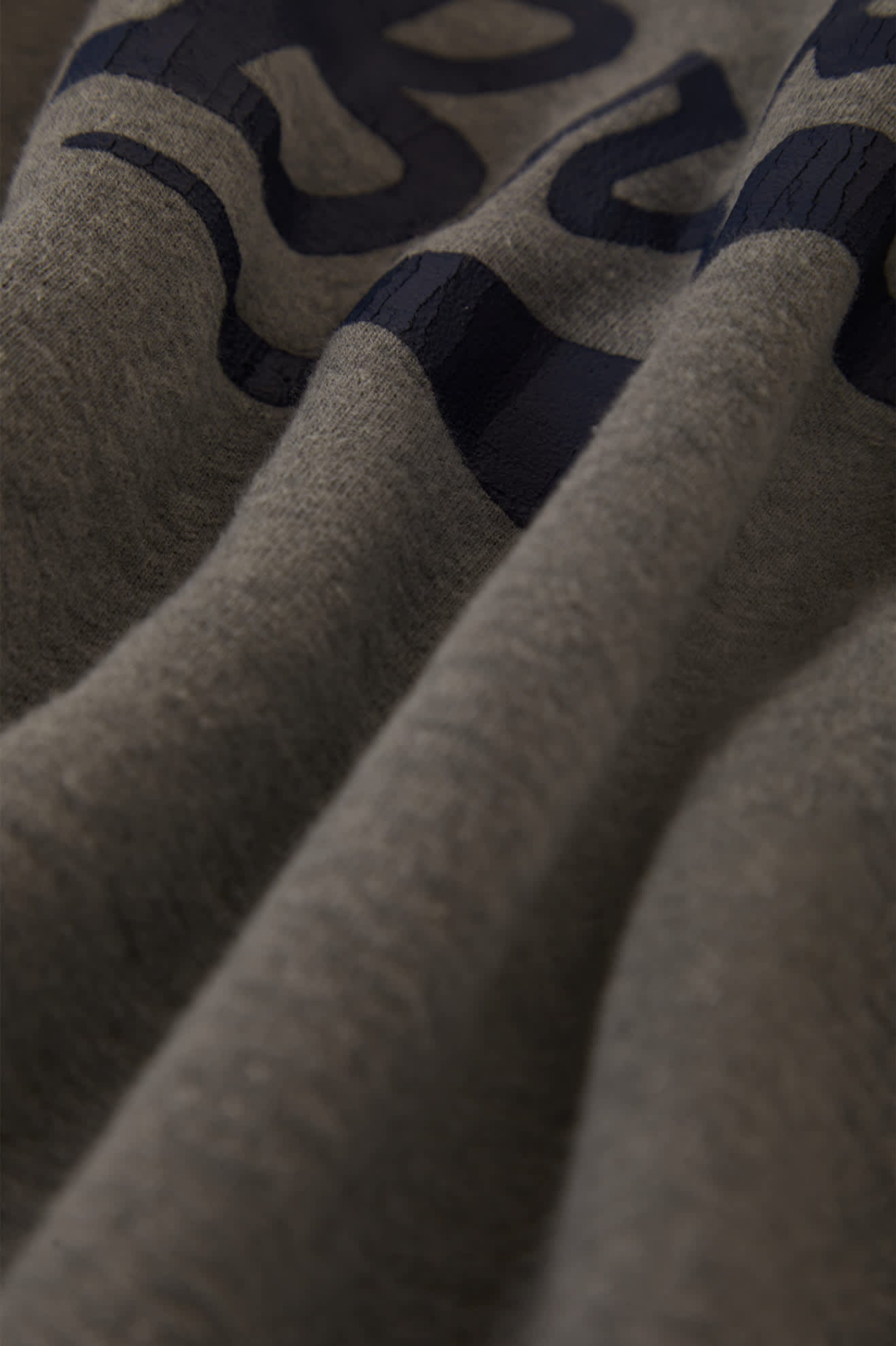 Men's The League Broken In Crew in the color Heather Grey - Additional Style View