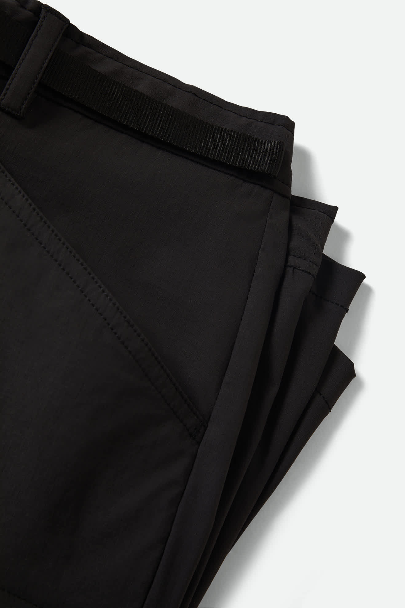Men's Journey Utility Short in the color Black - Additional Laydown image