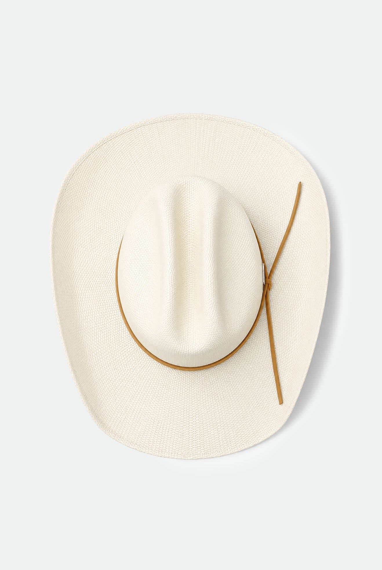 Unisex Laredo Straw Cowboy Hat in the color Bone - Additional Laydown image