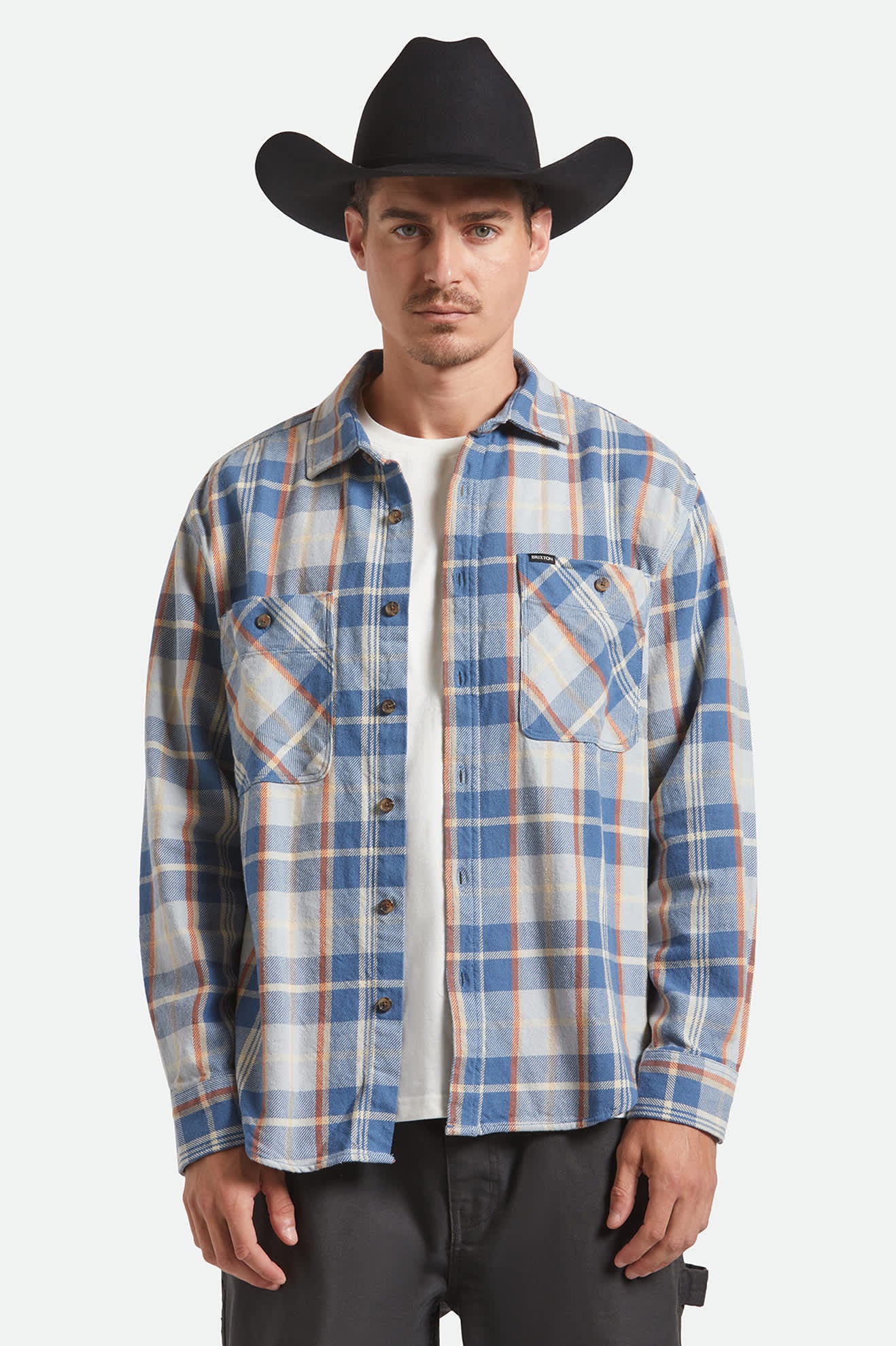 Unisex Laredo WTHR GUARD™ Cowboy Hat in the color Black/Black - Men's Front View