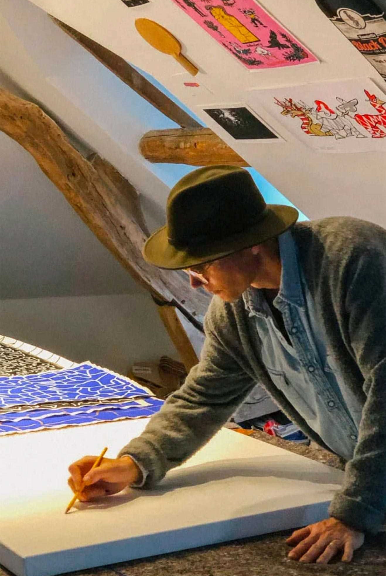 Brixton Unisex Messer Fedora - Black | Featured fit