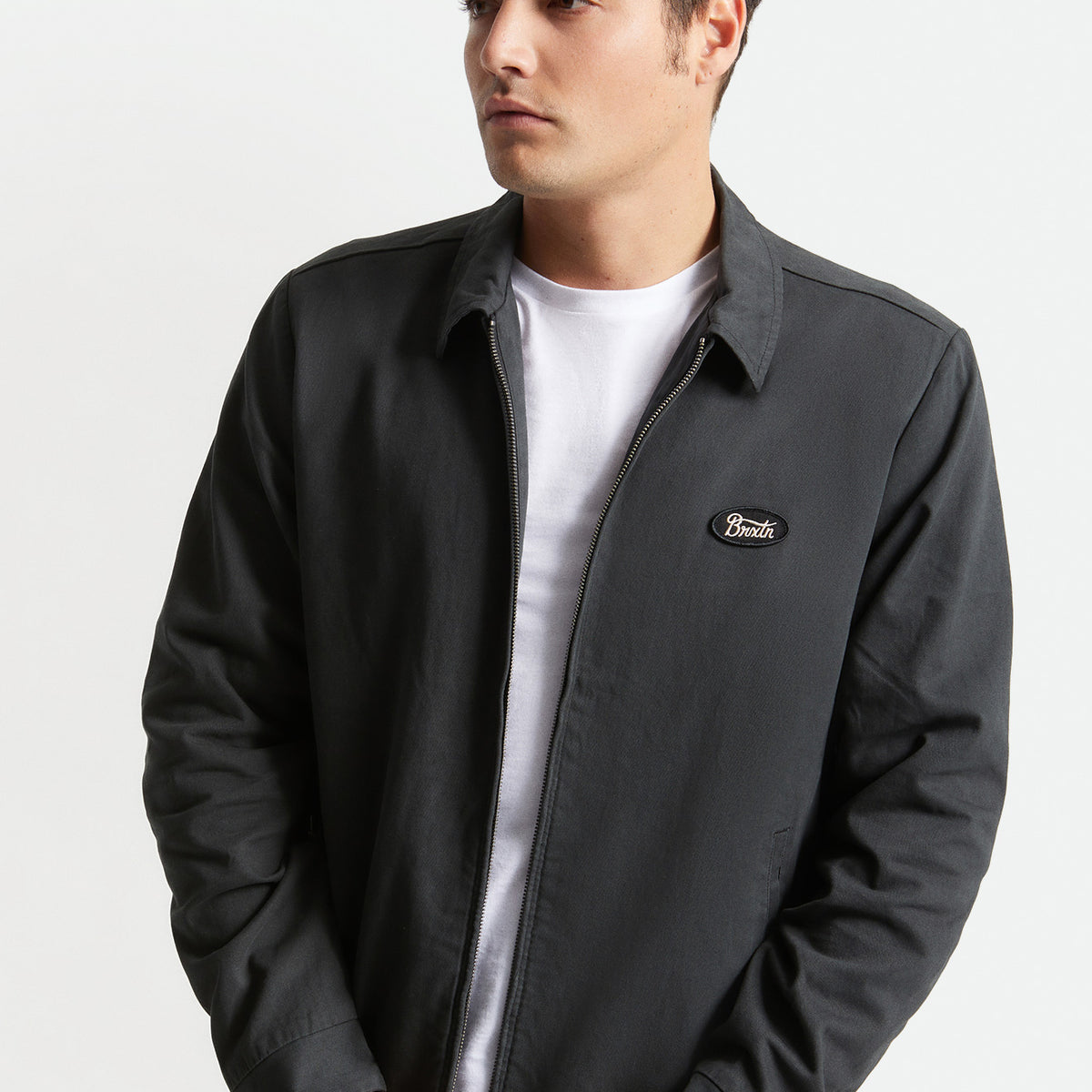 Men's Utopia Jacket in Washed Black – Brixton Europe