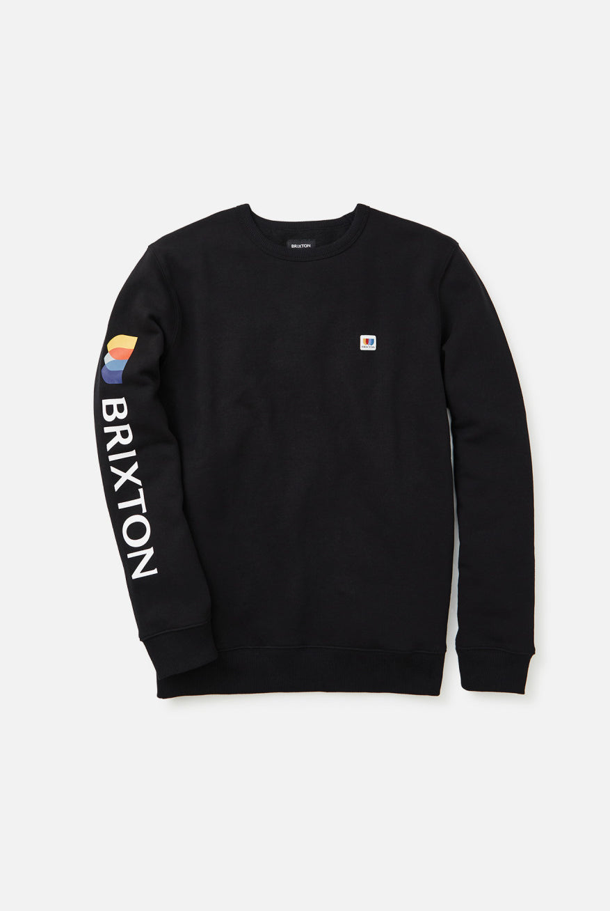 Men's Alton Crew - Black - Front Side